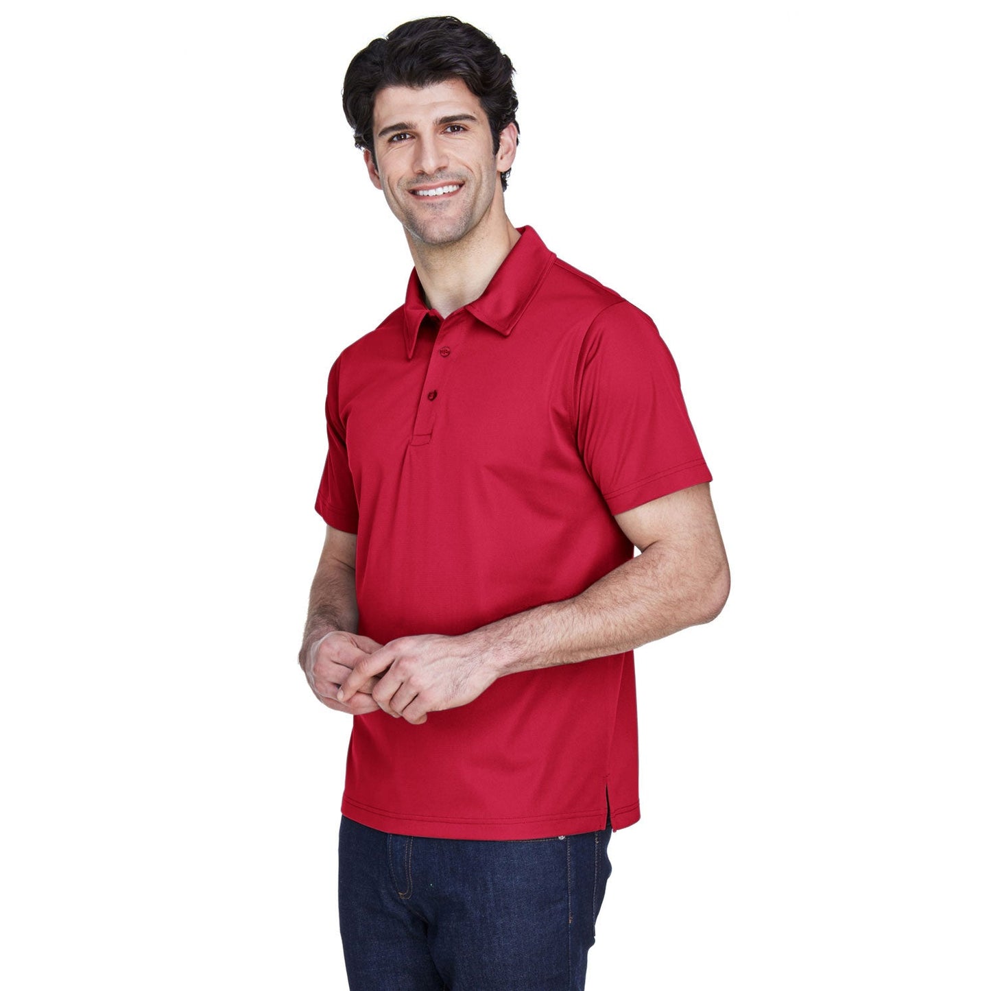 Black Polo Shirt - Team 365 - Snag Protection