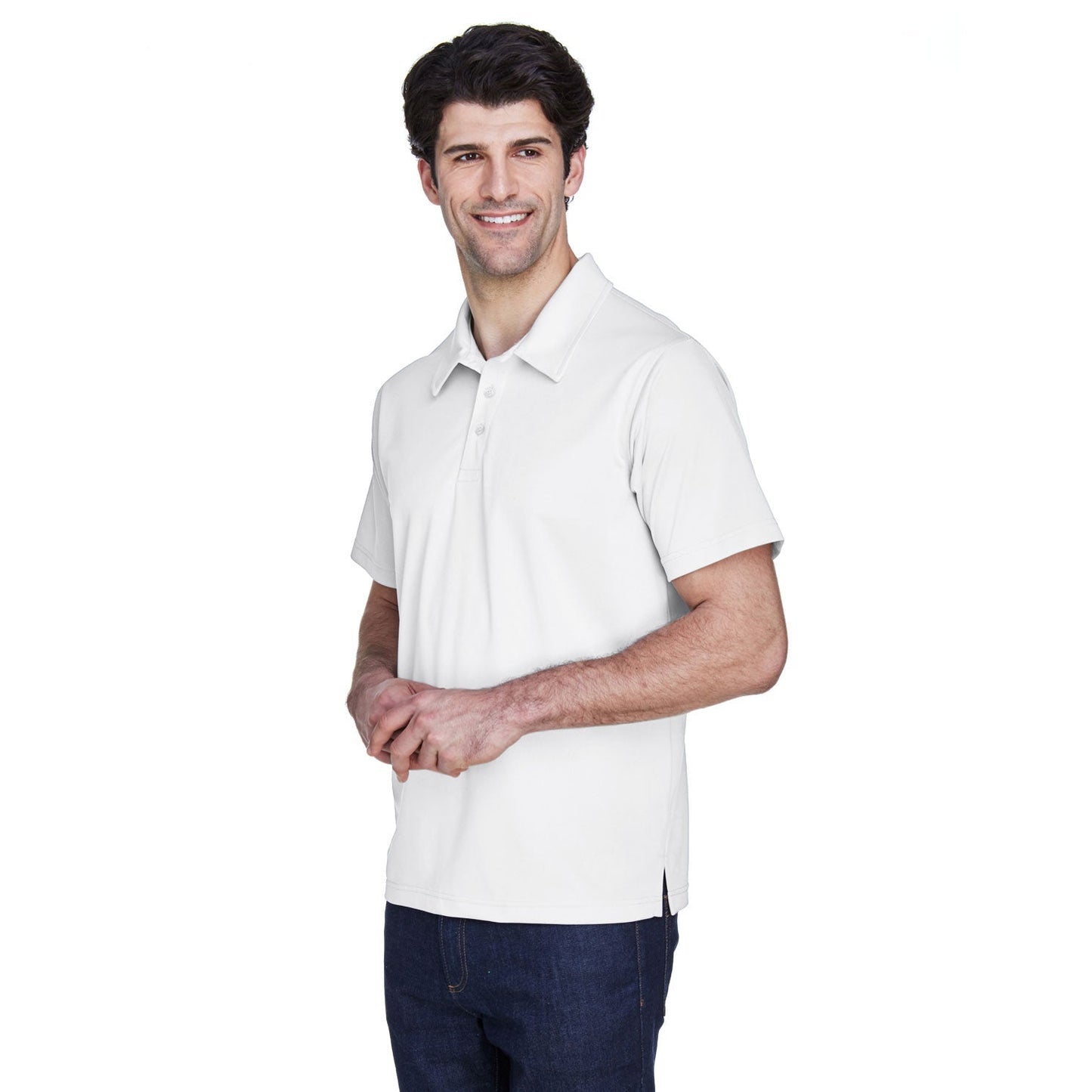 Black Polo Shirt - Team 365 - Snag Protection