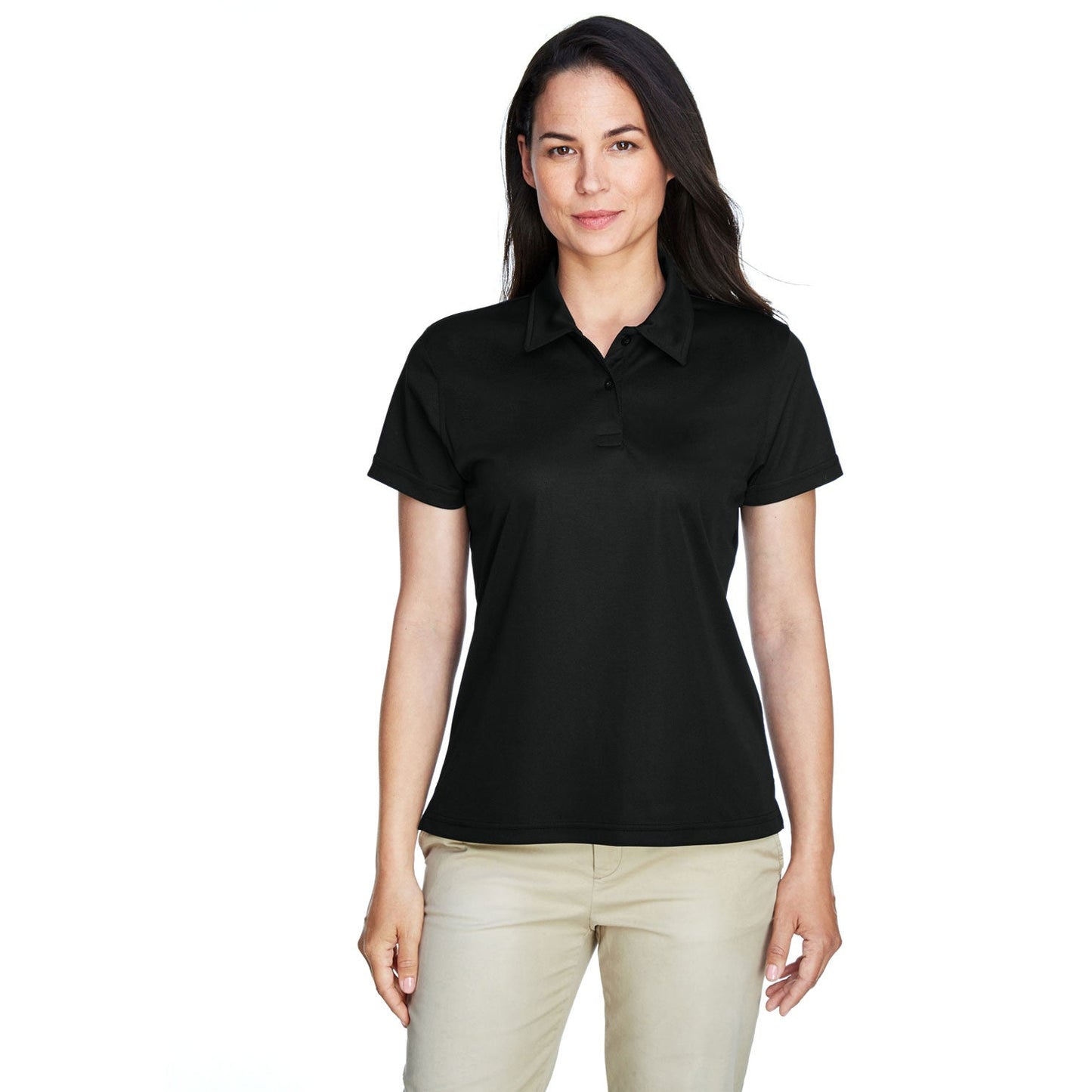 Black Polo Shirt - Team 365 - Snag Protection