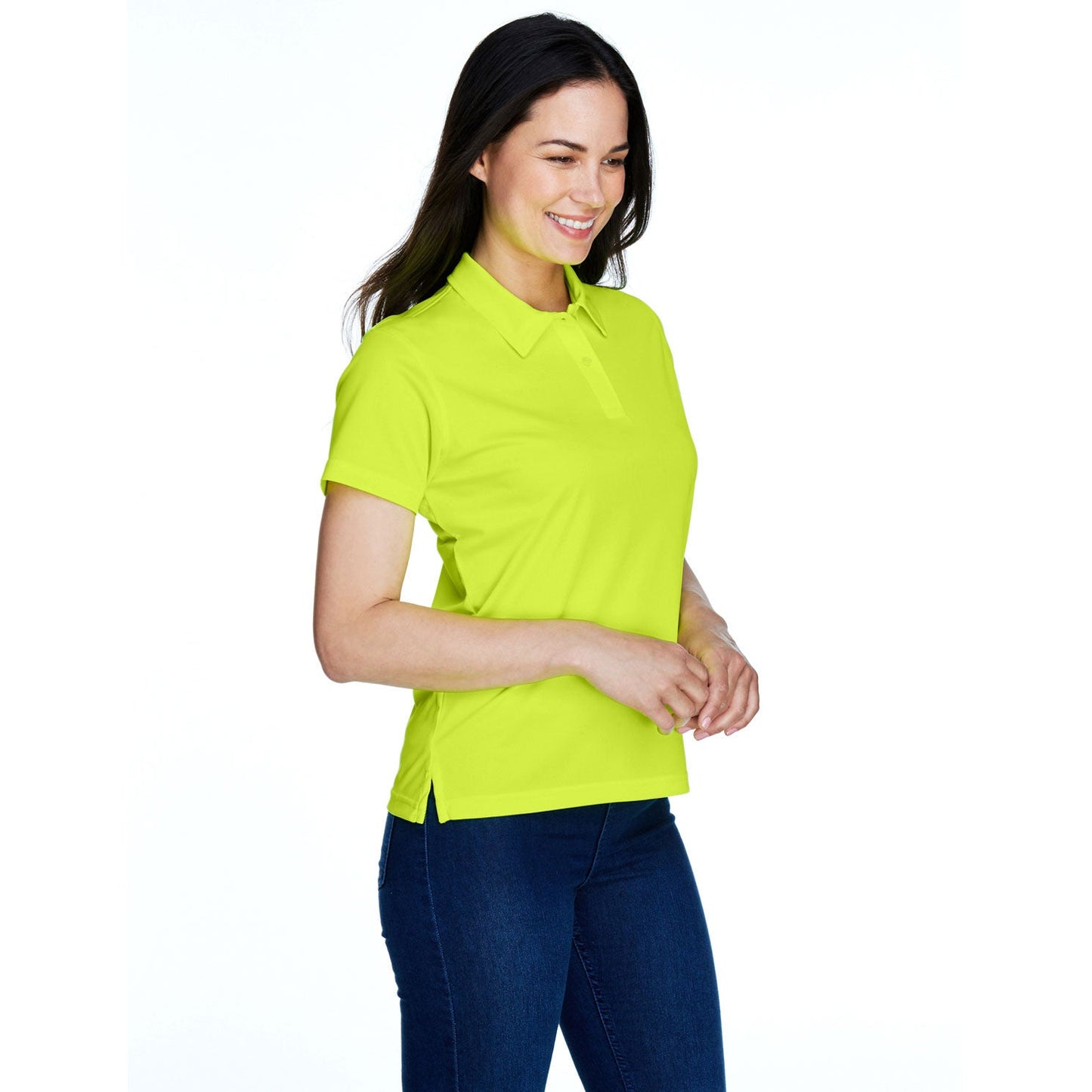 Black Polo Shirt - Team 365 - Snag Protection