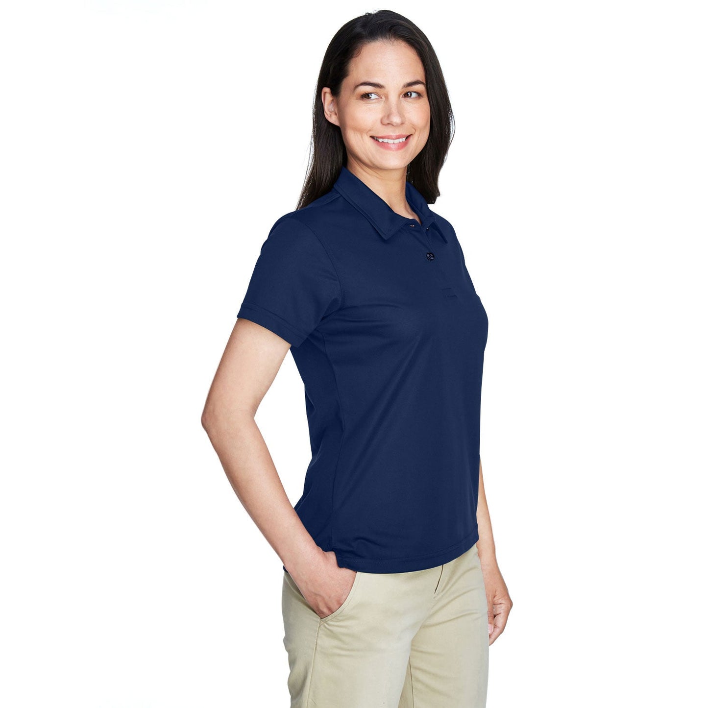Black Polo Shirt - Team 365 - Snag Protection