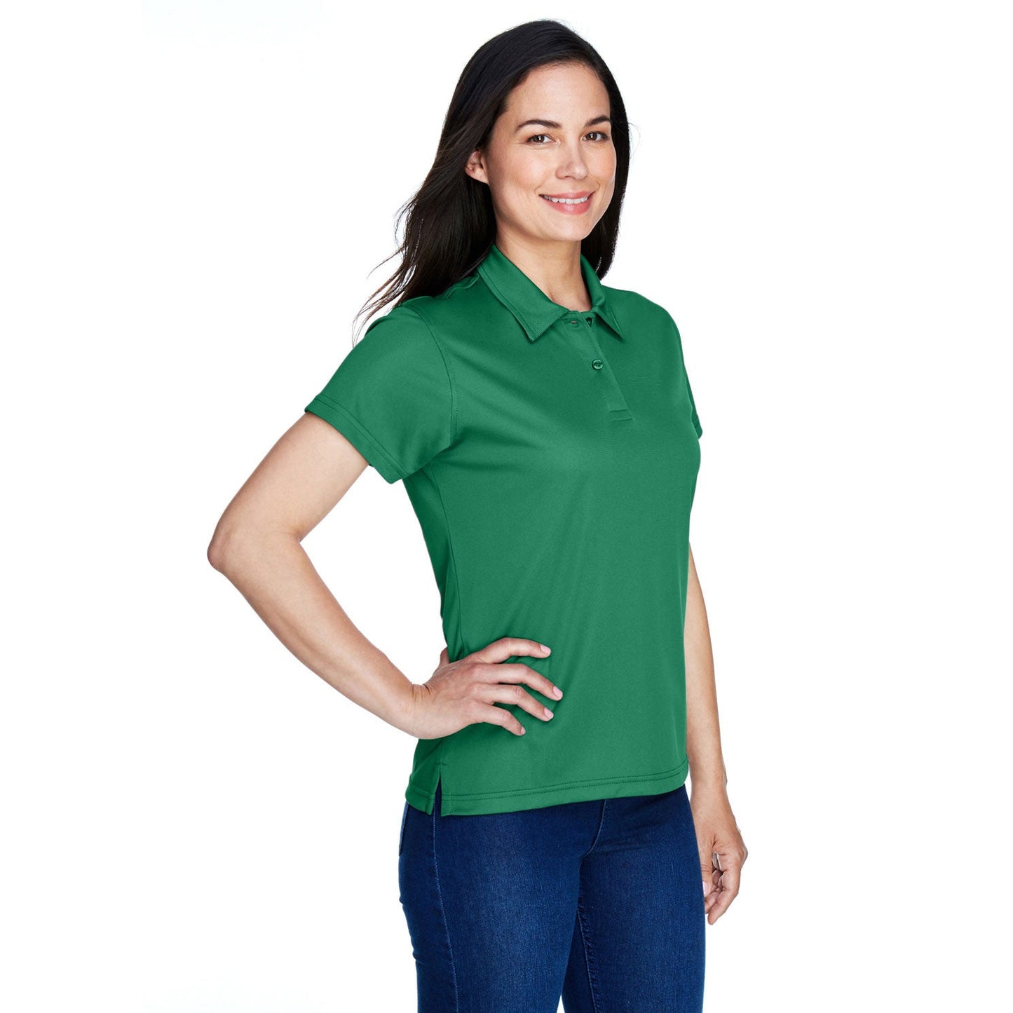 Black Polo Shirt - Team 365 - Snag Protection