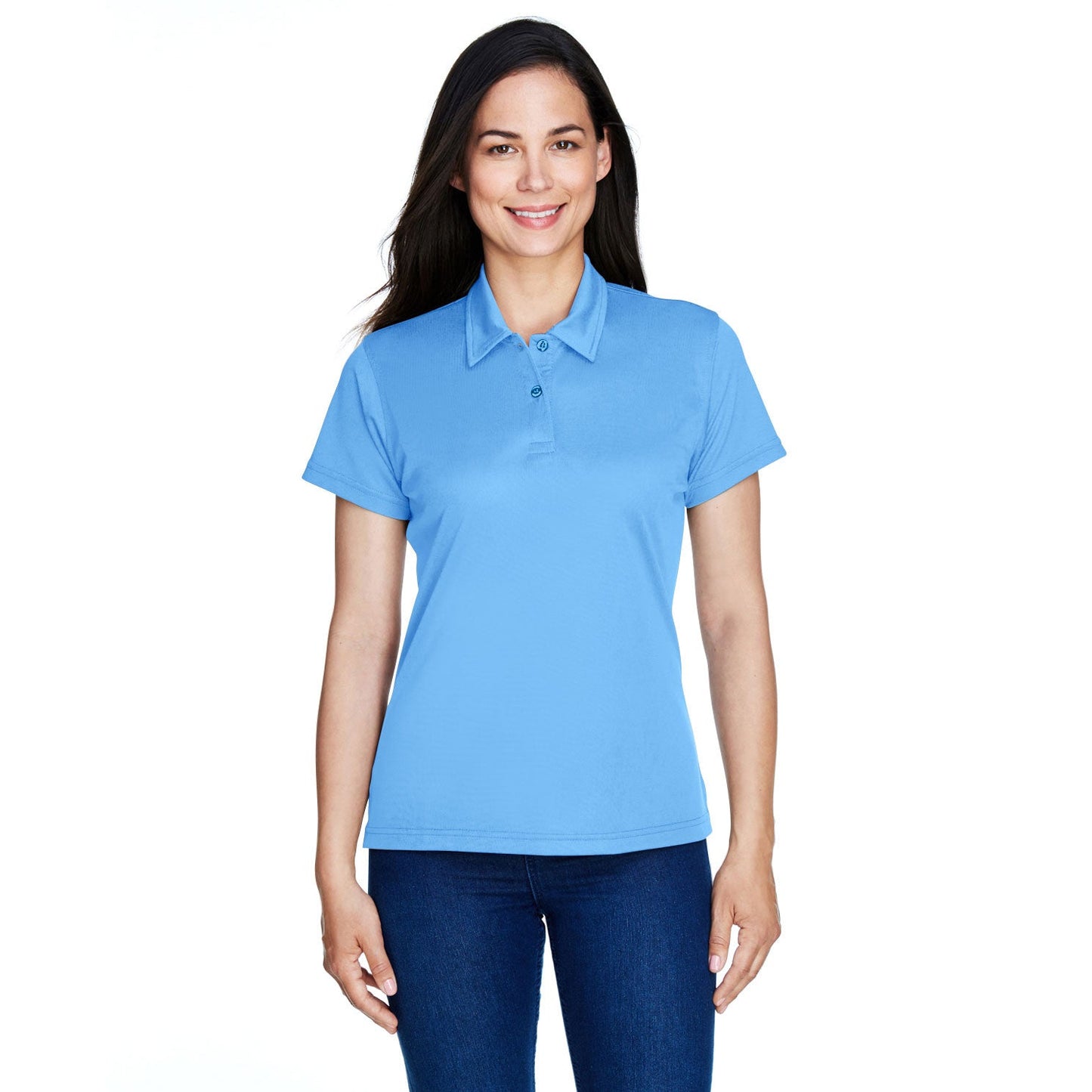 Black Polo Shirt - Team 365 - Snag Protection