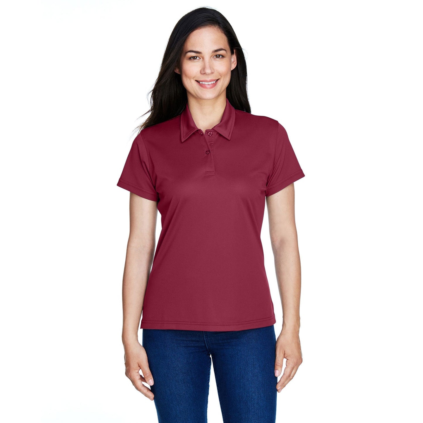 Black Polo Shirt - Team 365 - Snag Protection