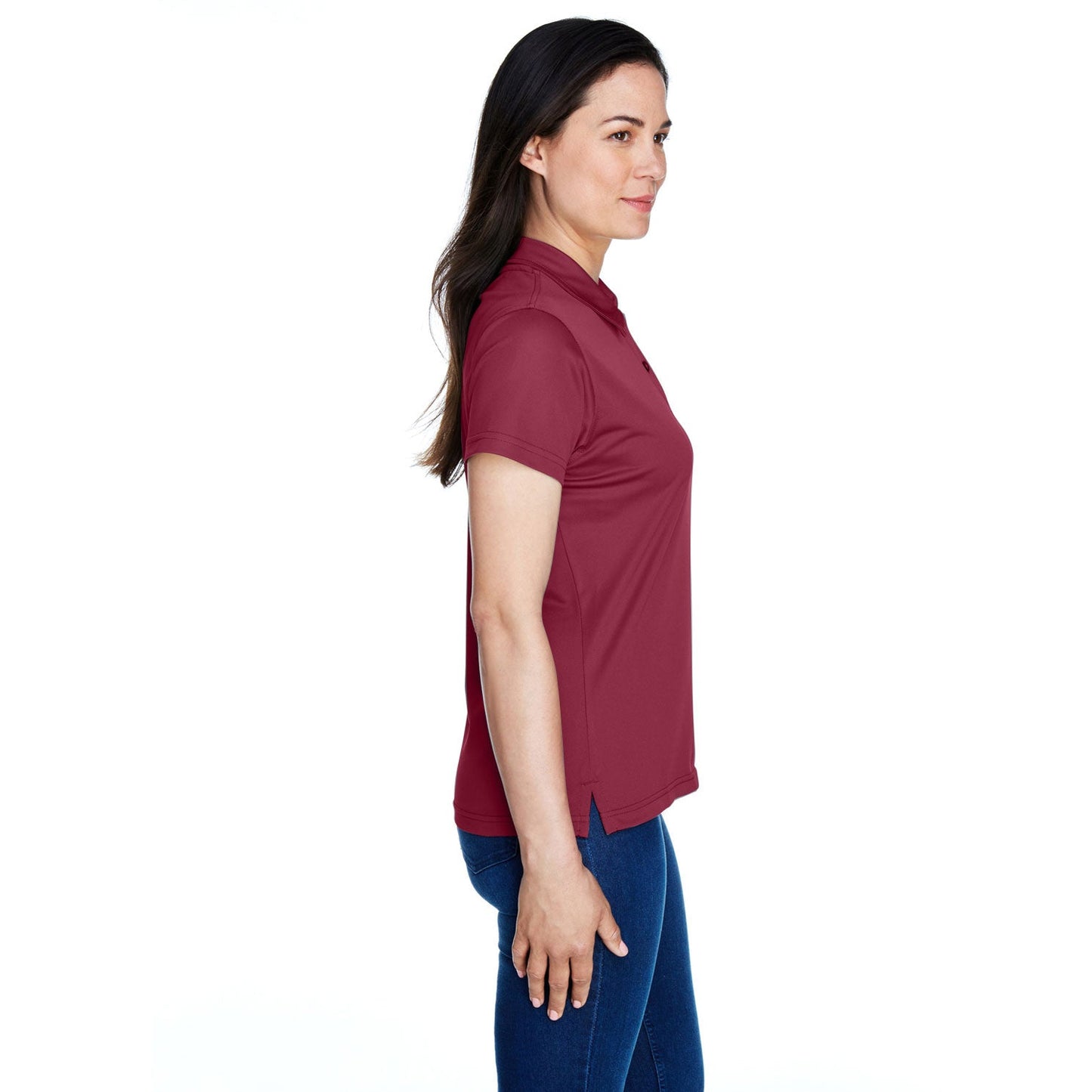 Black Polo Shirt - Team 365 - Snag Protection