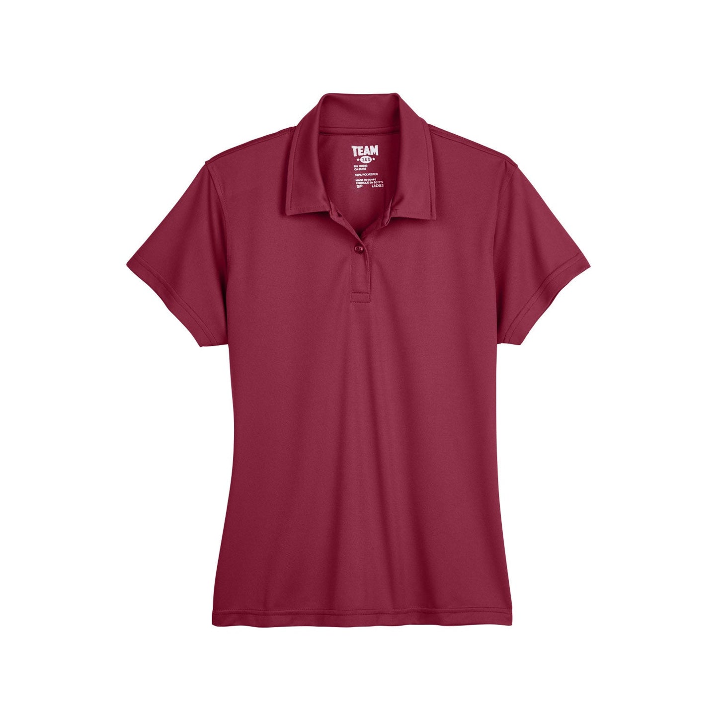 Black Polo Shirt - Team 365 - Snag Protection