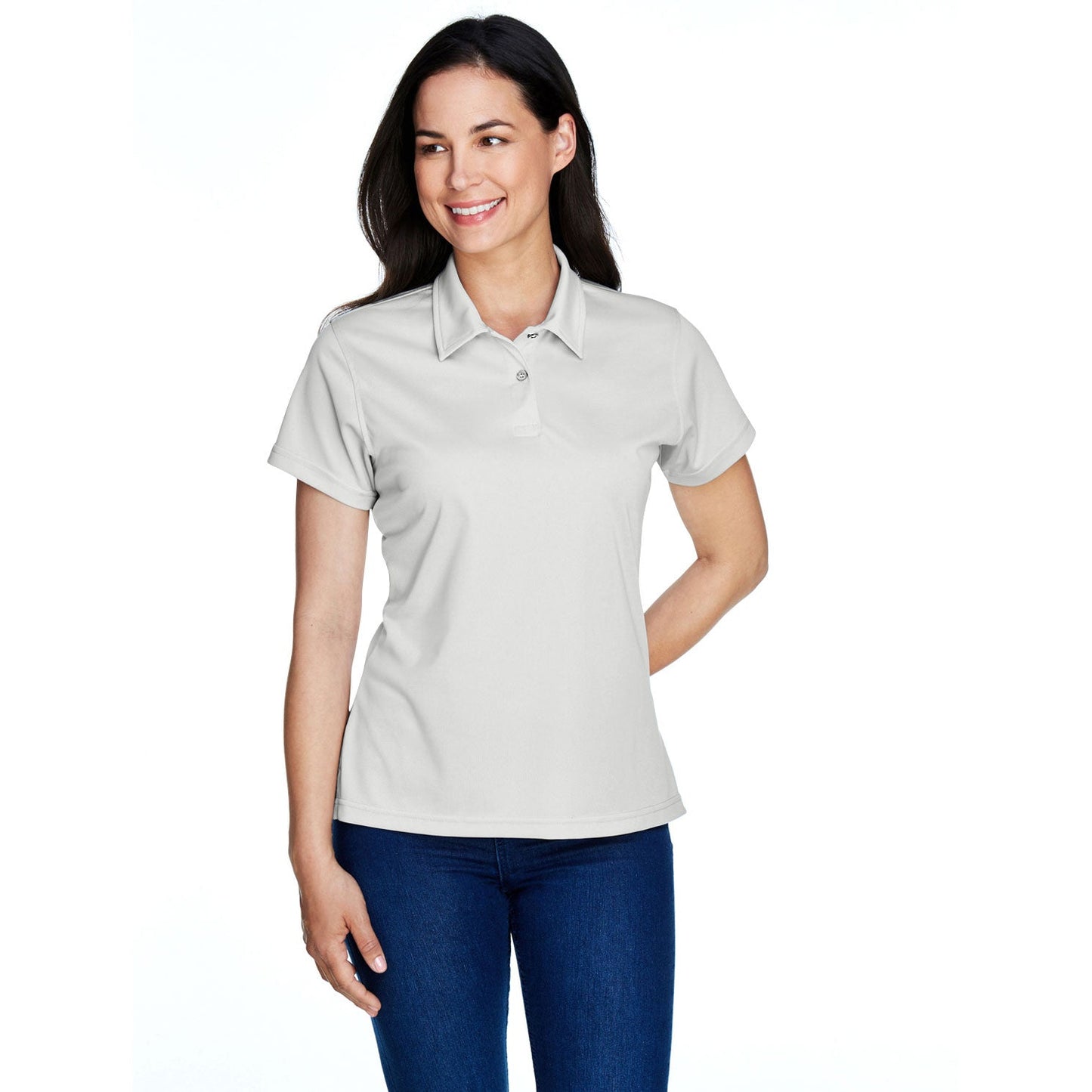 Black Polo Shirt - Team 365 - Snag Protection