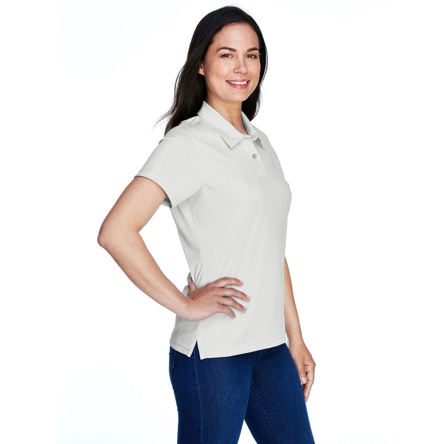 Black Polo Shirt - Team 365 - Snag Protection