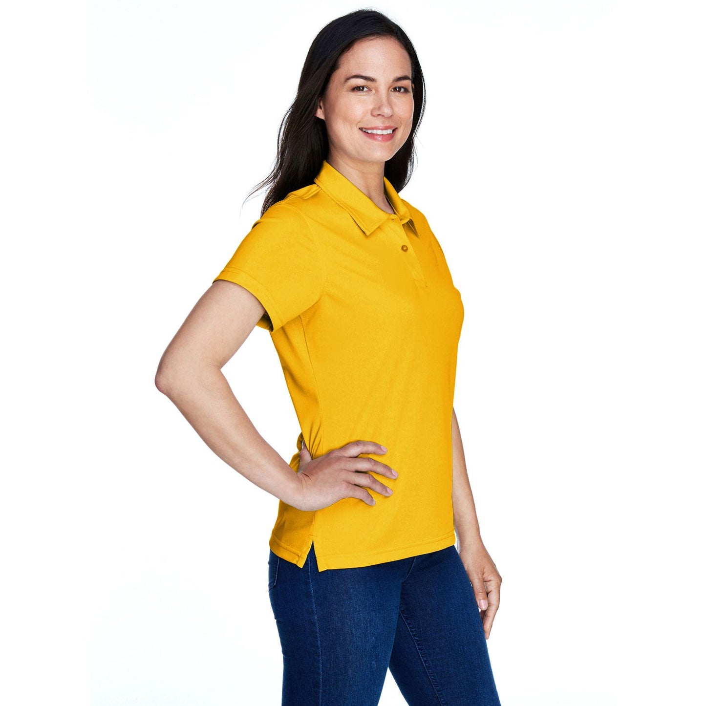Black Polo Shirt - Team 365 - Snag Protection