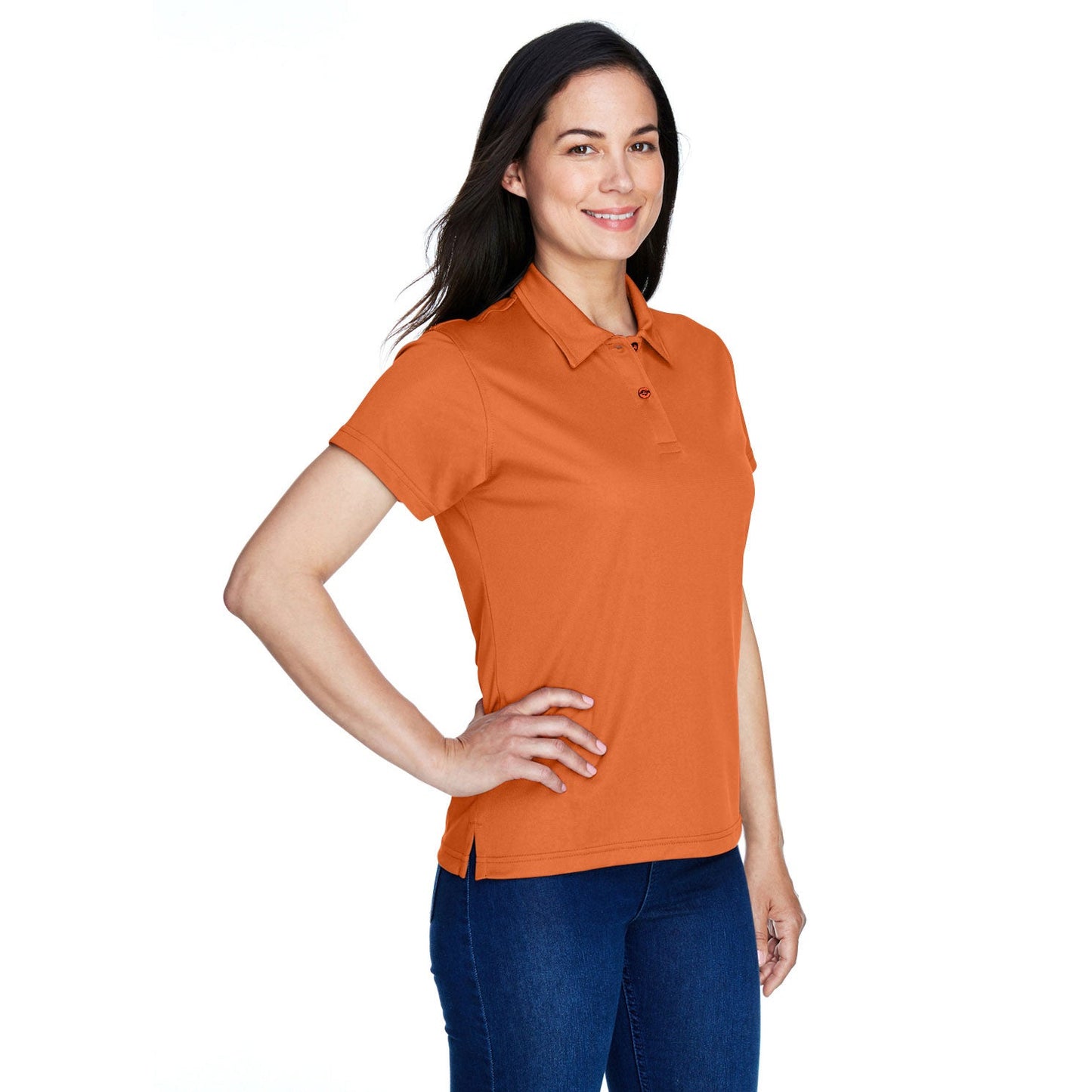 Black Polo Shirt - Team 365 - Snag Protection