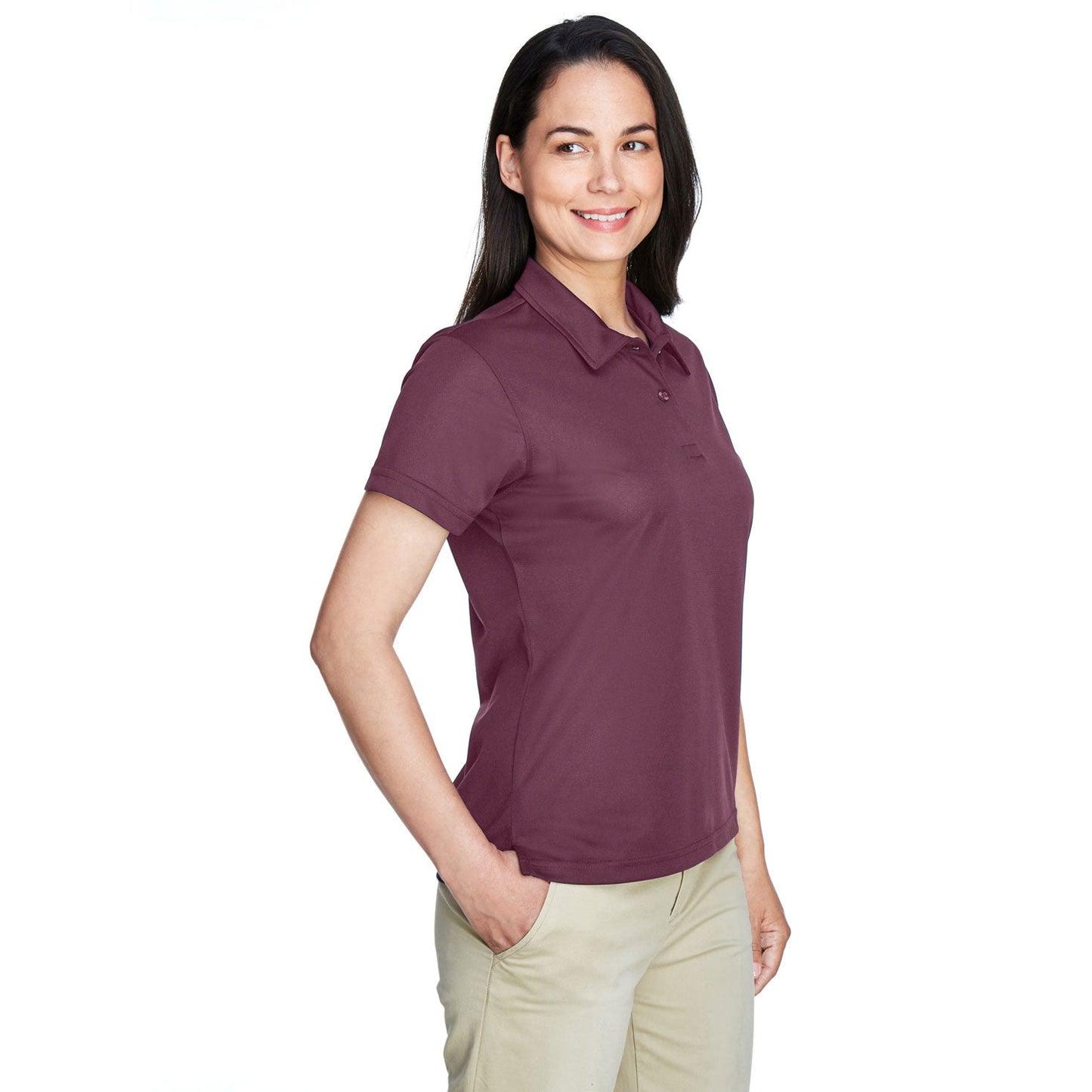 Black Polo Shirt - Team 365 - Snag Protection