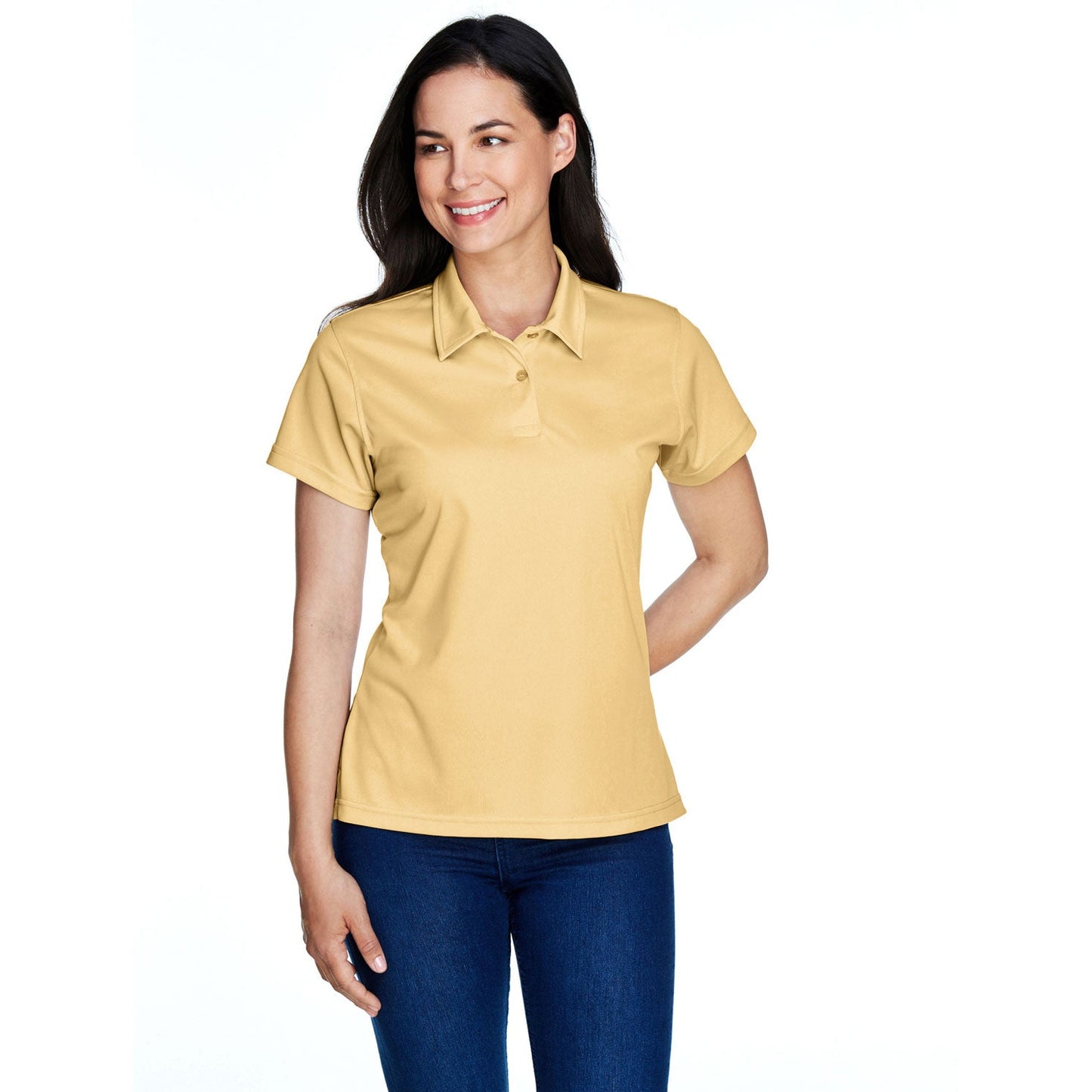 Black Polo Shirt - Team 365 - Snag Protection