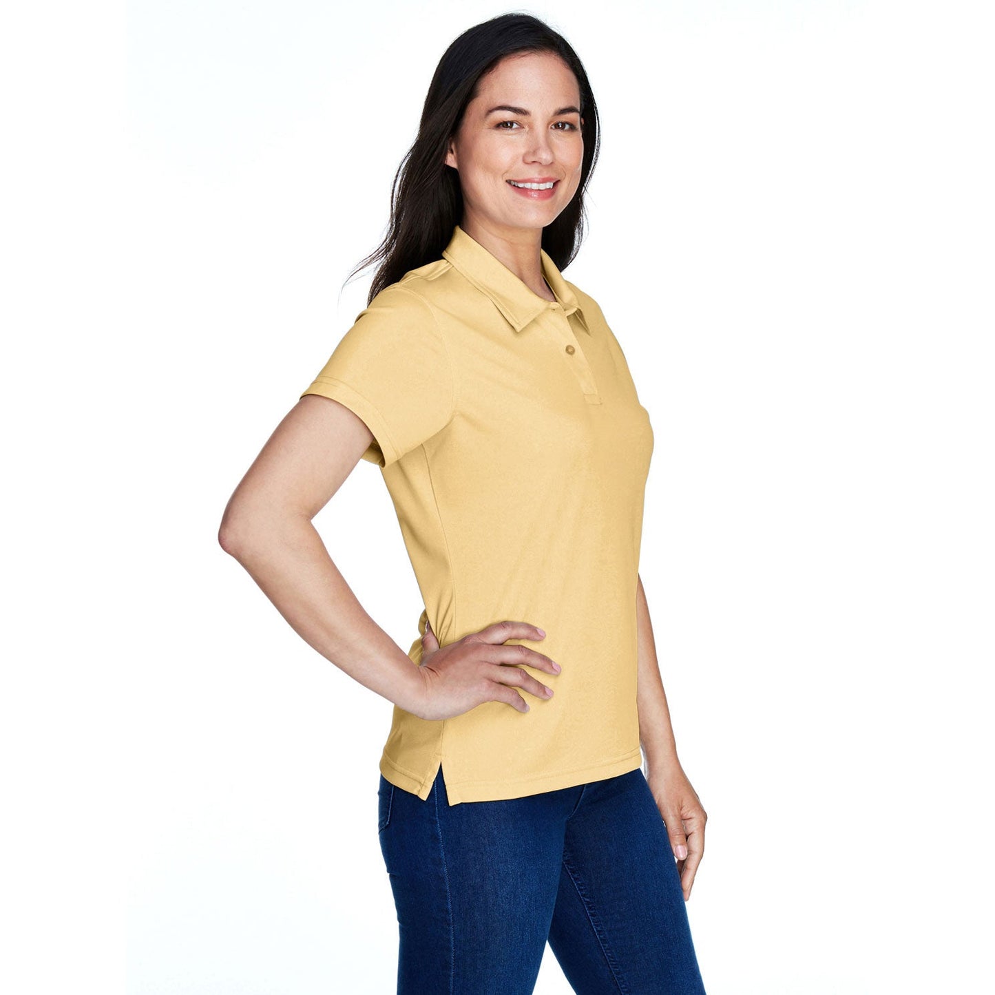 Black Polo Shirt - Team 365 - Snag Protection