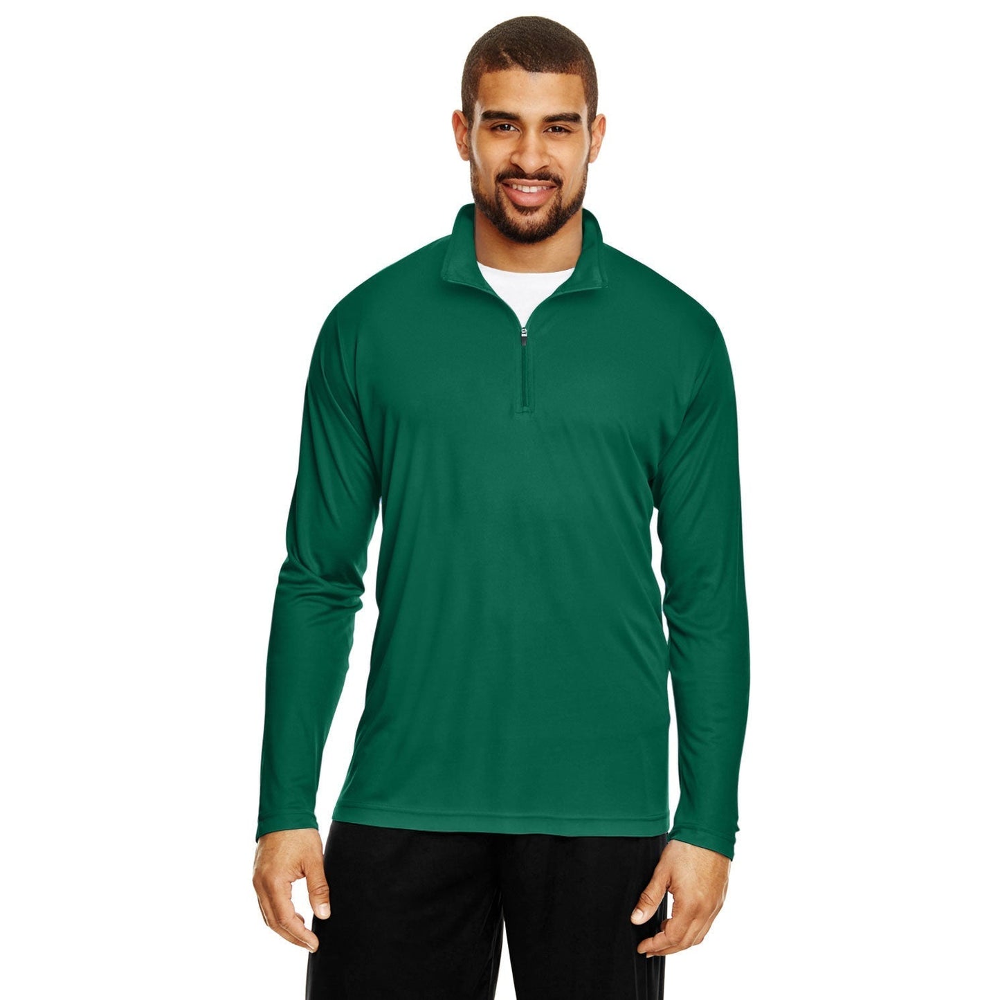 Black Sweatshirts - Team 365 - Moisture-Wicking Performance