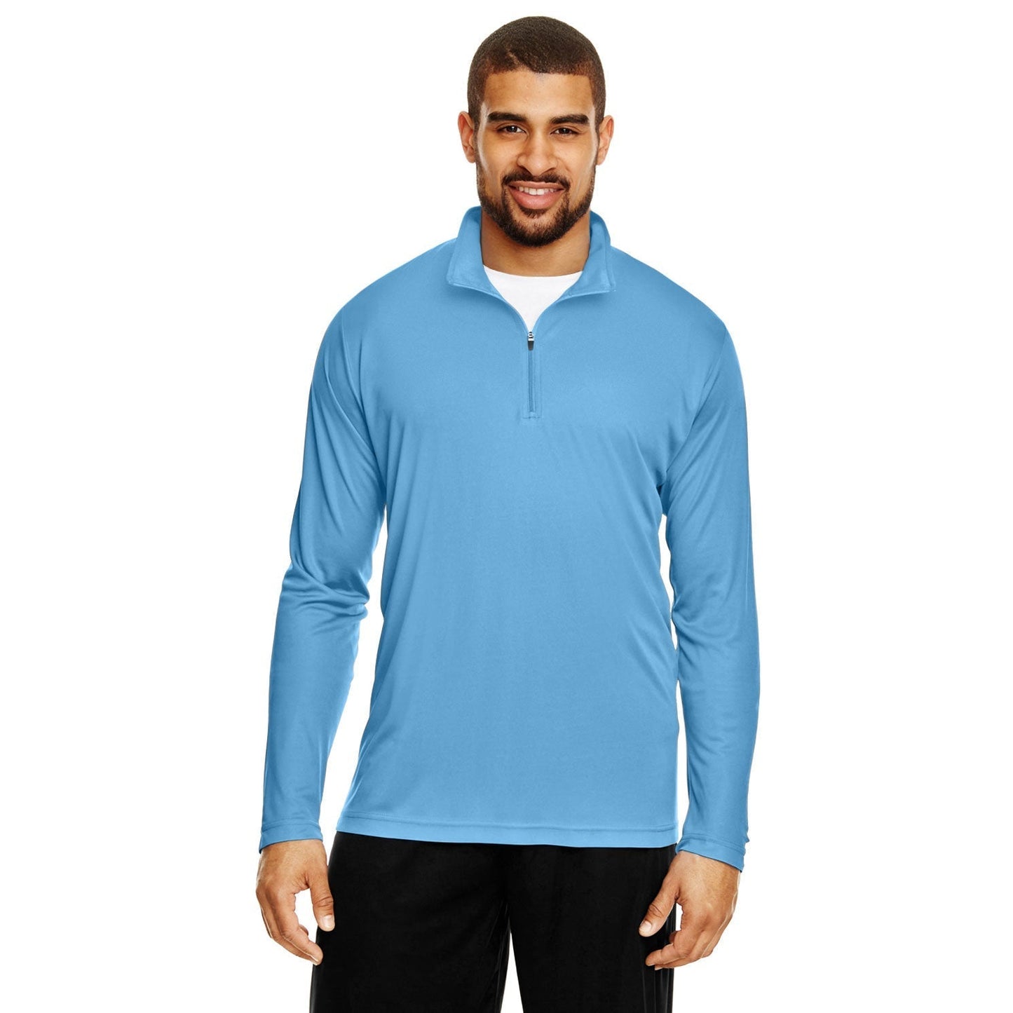 Black Sweatshirts - Team 365 - Moisture-Wicking Performance