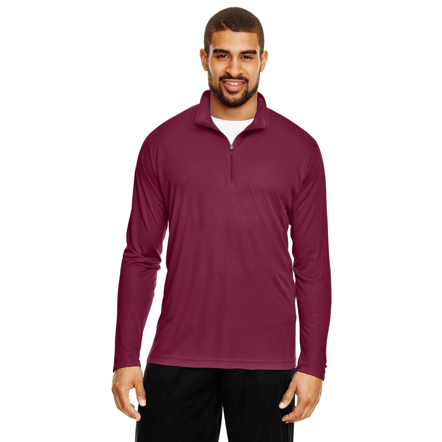 Black Sweatshirts - Team 365 - Moisture-Wicking Performance