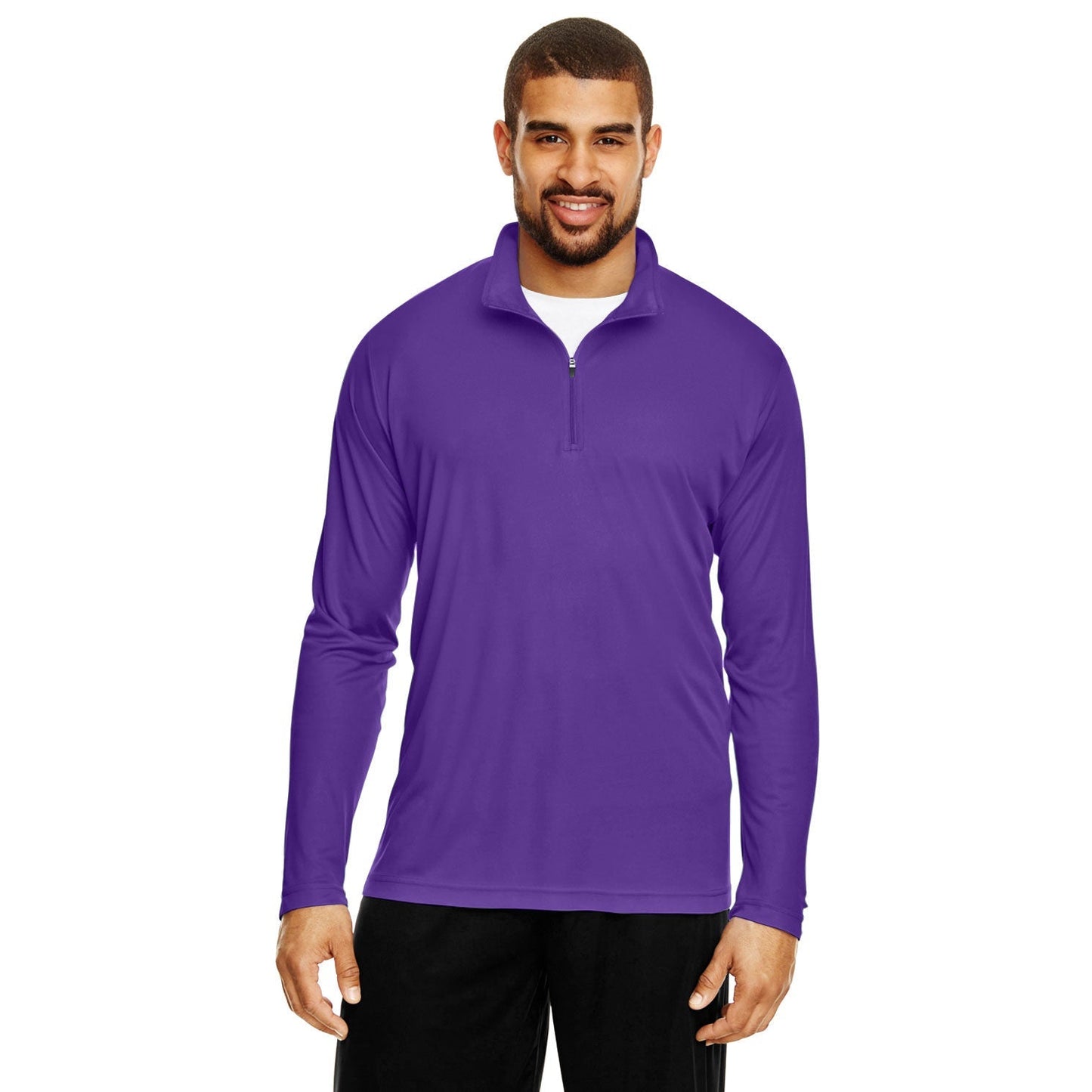 Black Sweatshirts - Team 365 - Moisture-Wicking Performance