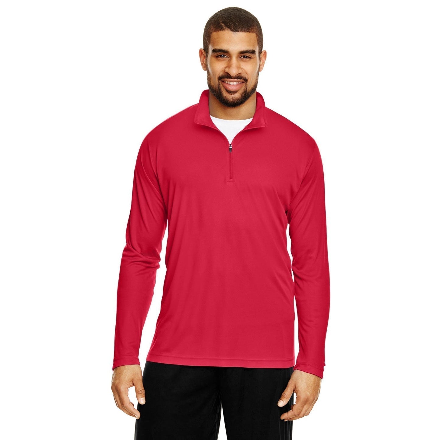 Black Sweatshirts - Team 365 - Moisture-Wicking Performance