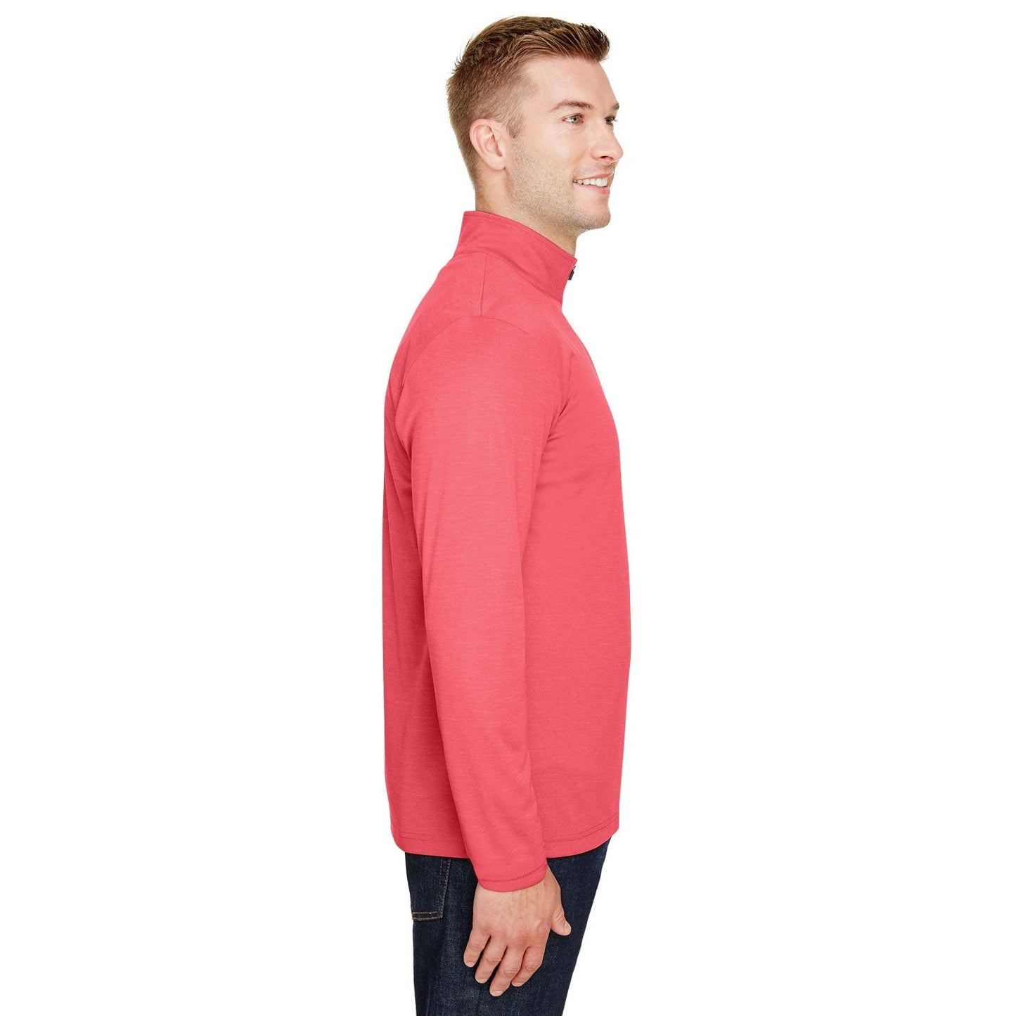 Black Heather Sweatshirt - Team 365 - Sonic Performance