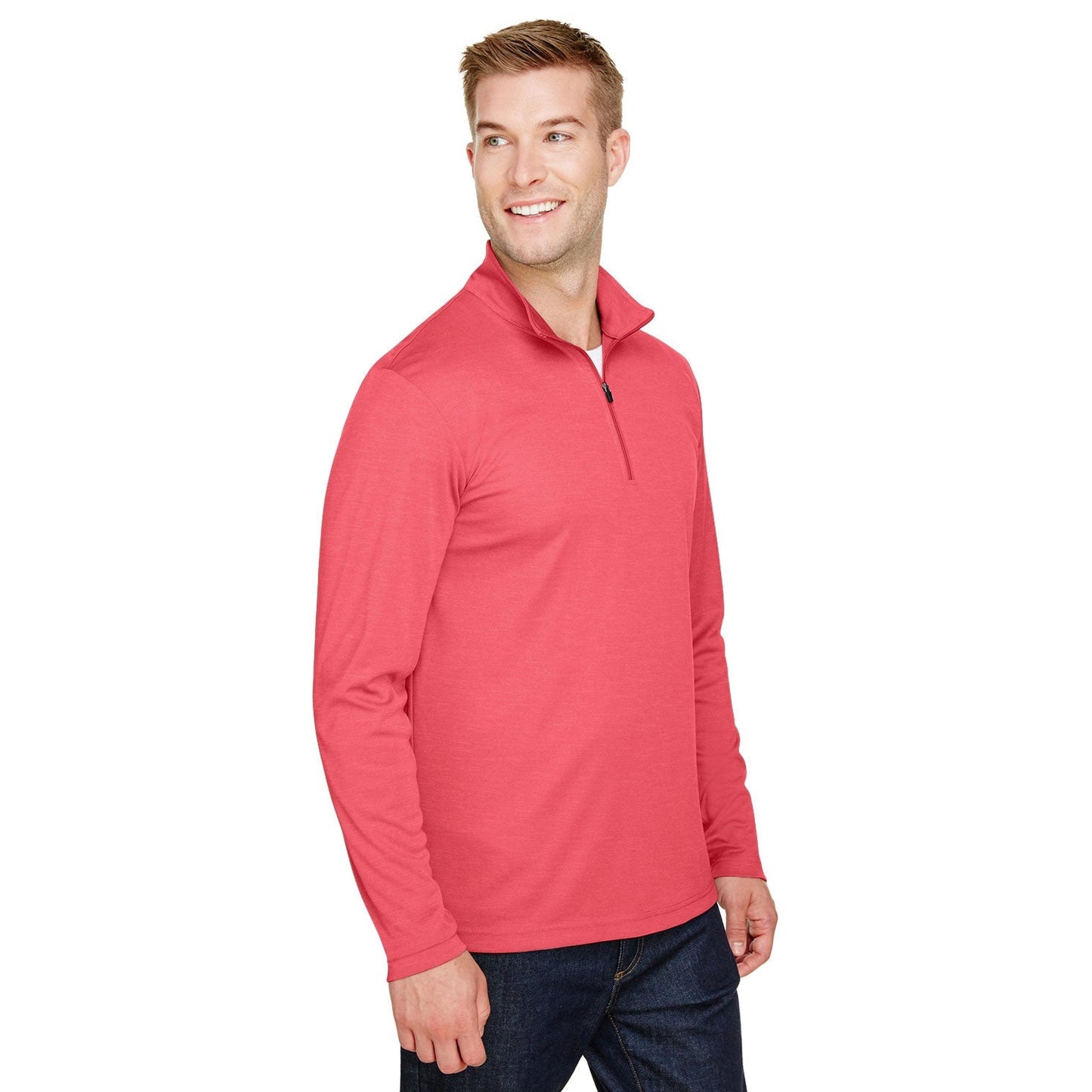 Black Heather Sweatshirt - Team 365 - Sonic Performance