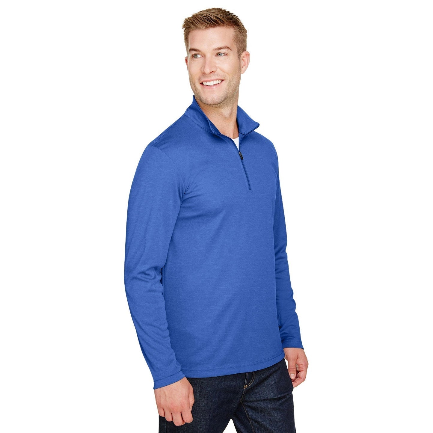 Black Heather Sweatshirt - Team 365 - Sonic Performance