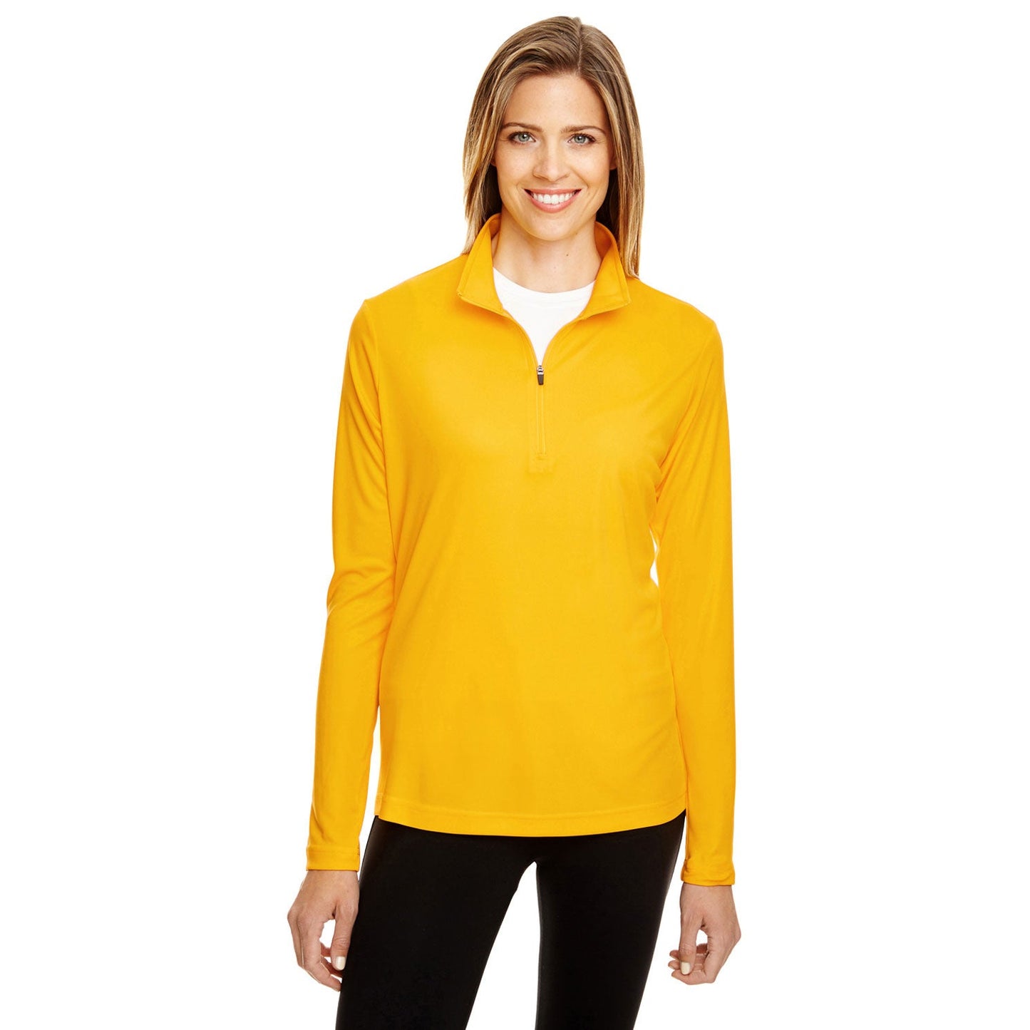 Black Performance Sweatshirt - Team 365 - Moisture Wicking