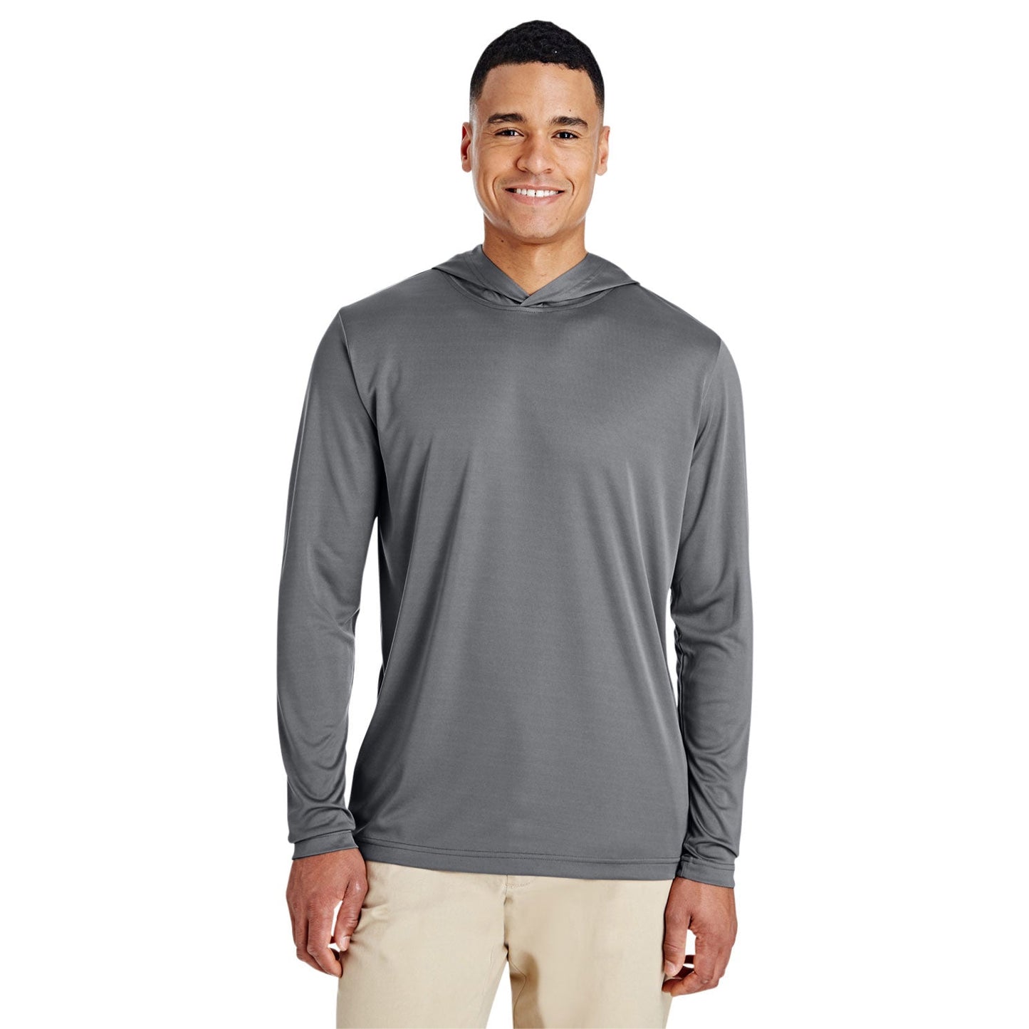 Black Performance Hoodie - Team 365 - Moisture Wicking