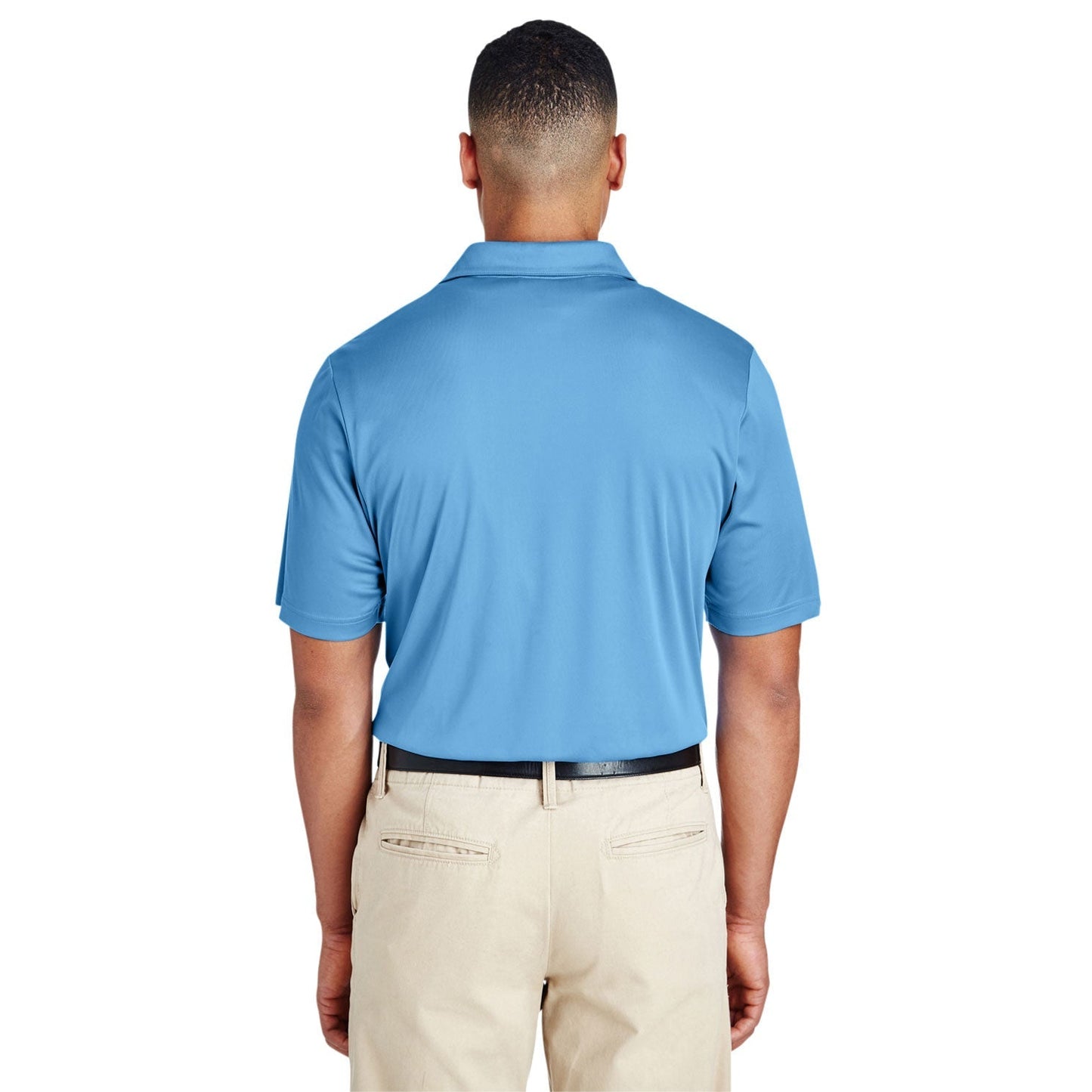 Black Polo Shirt - Team 365 - Performance Fabric