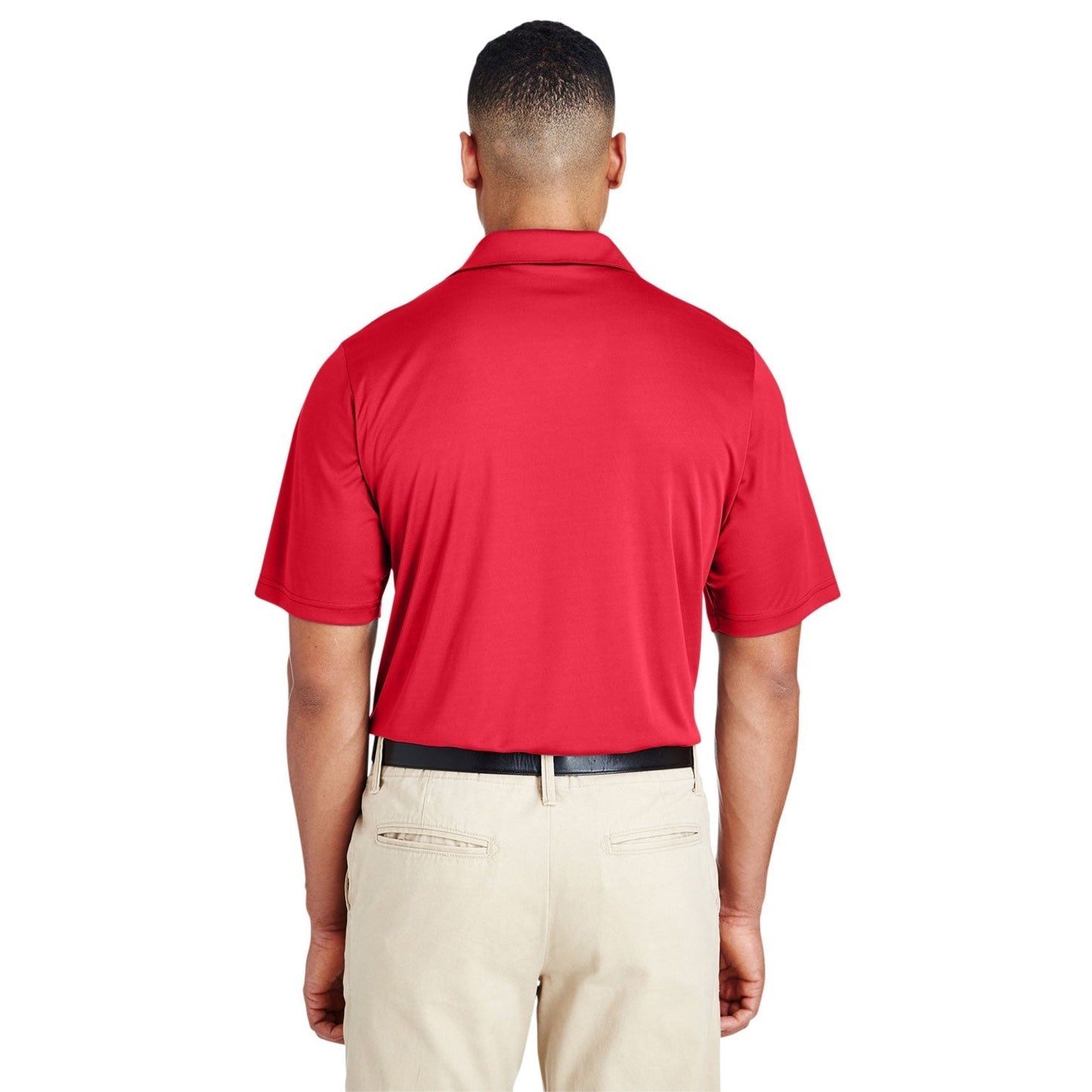 Black Polo Shirt - Team 365 - Performance Fabric