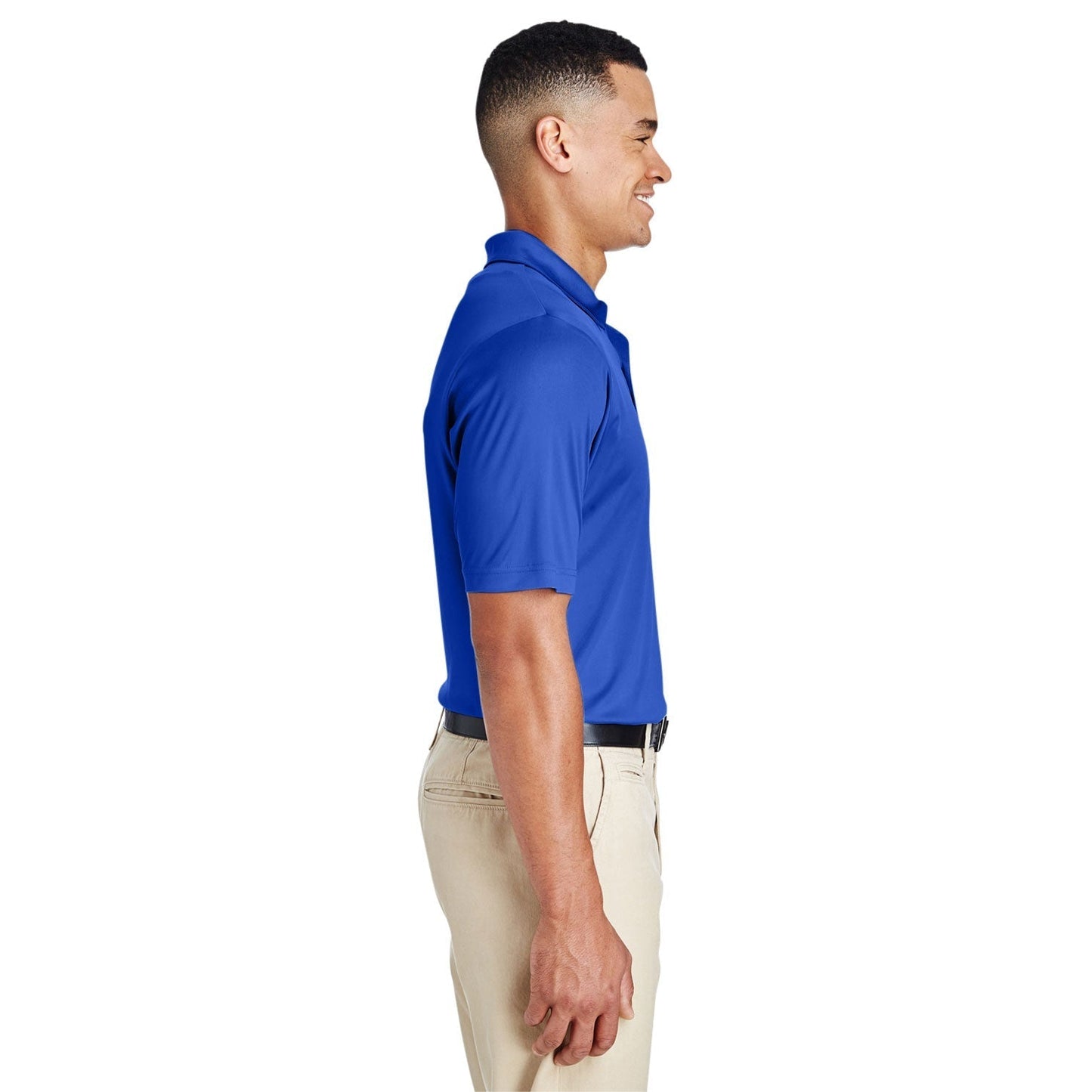 Black Polo Shirt - Team 365 - Performance Fabric