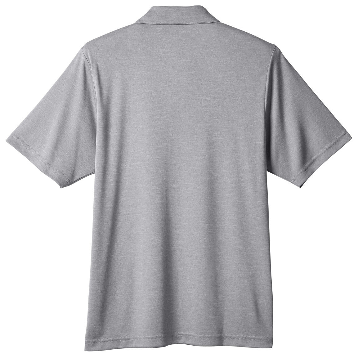Black Heather Polo - Team 365 - Moisture-Wicking Fabric