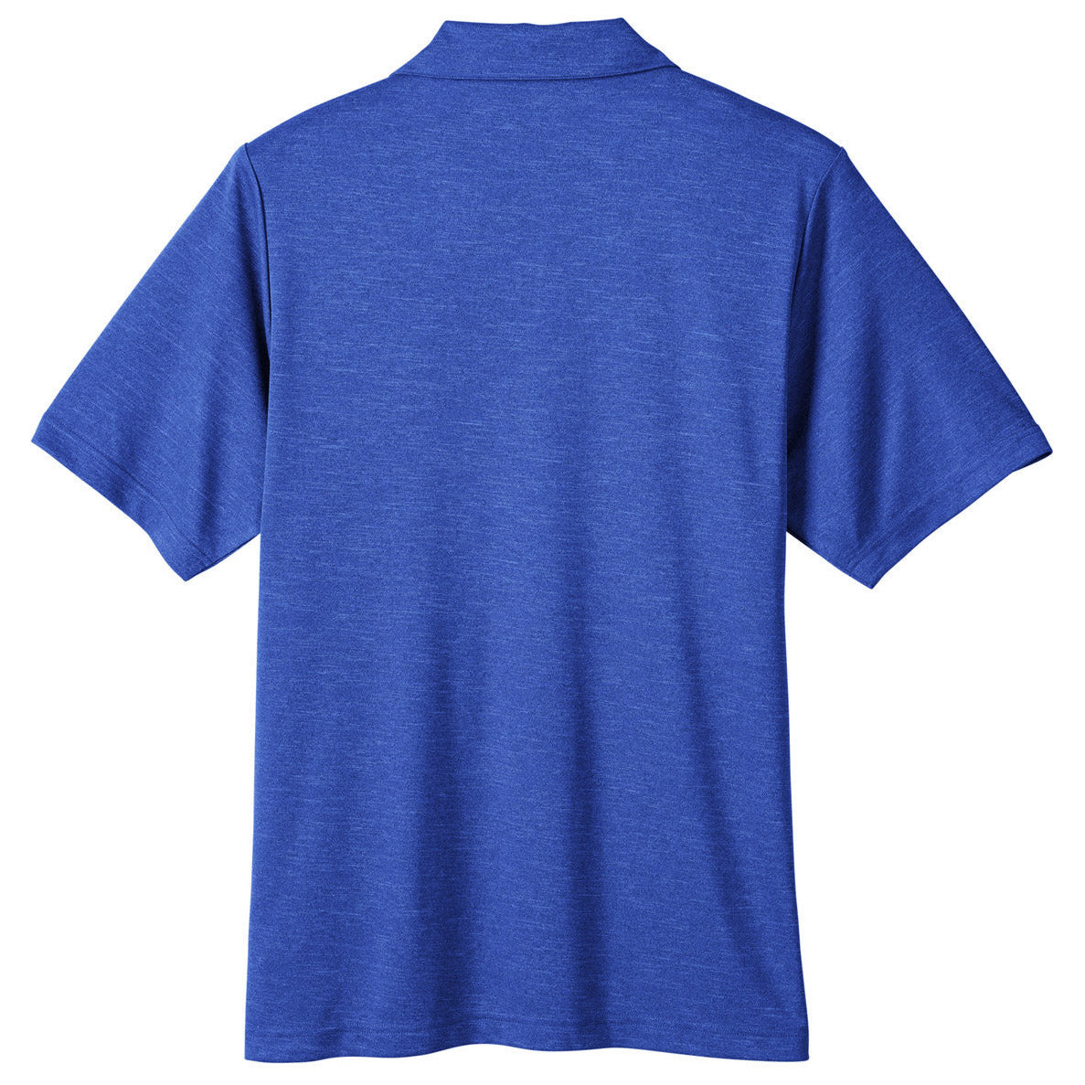Black Heather Polo - Team 365 - Moisture-Wicking Fabric