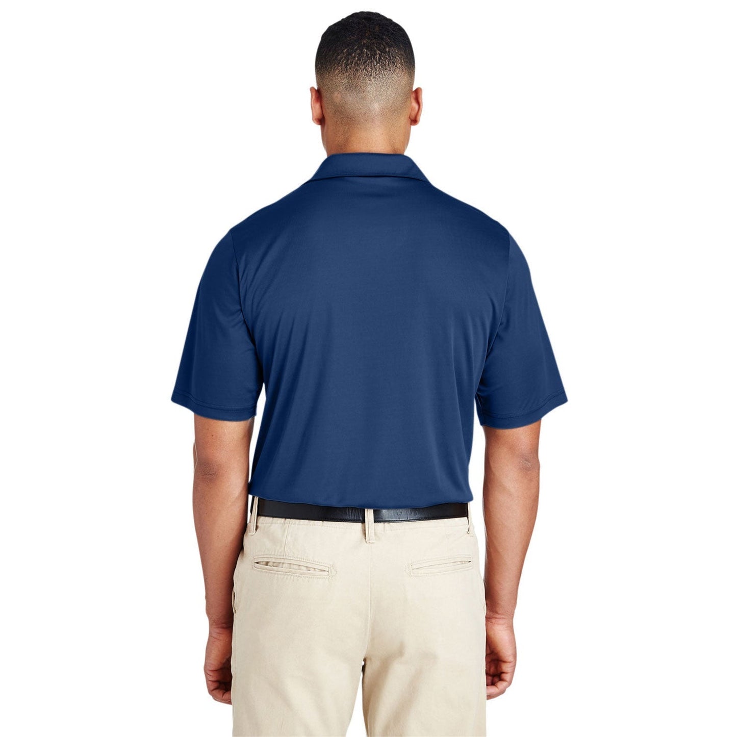 Black Polo Shirt - Team 365 - Moisture Wicking Performance