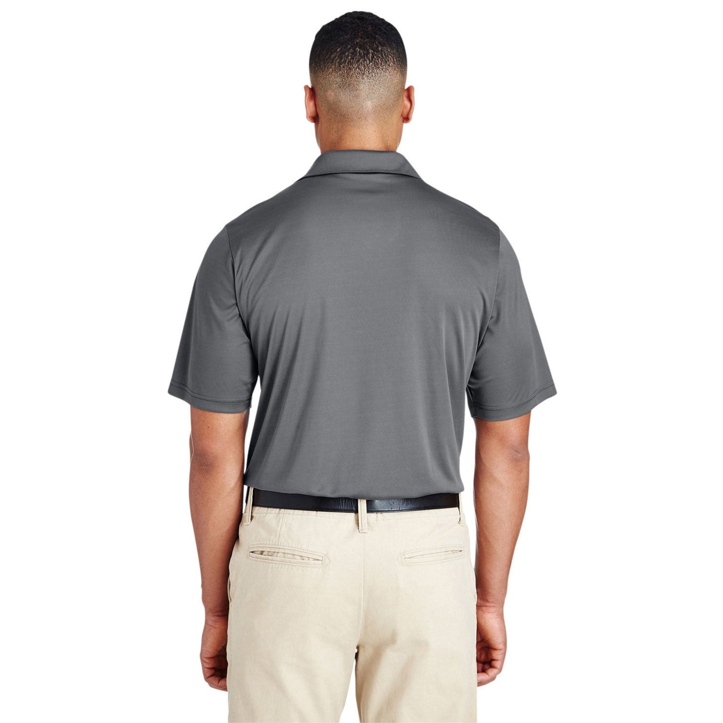 Black Polo Shirt - Team 365 - Moisture Wicking Performance