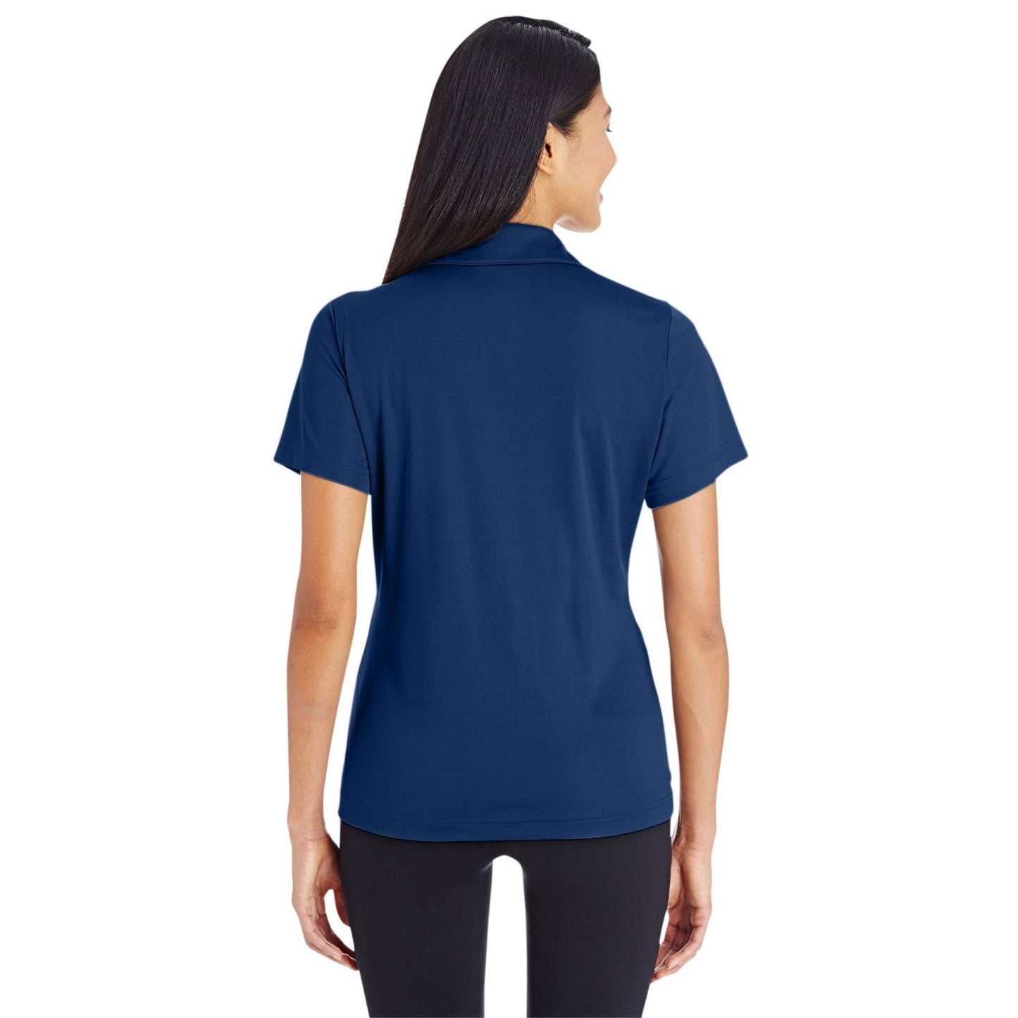 Black Performance Polo - Team 365 - Moisture-Wicking