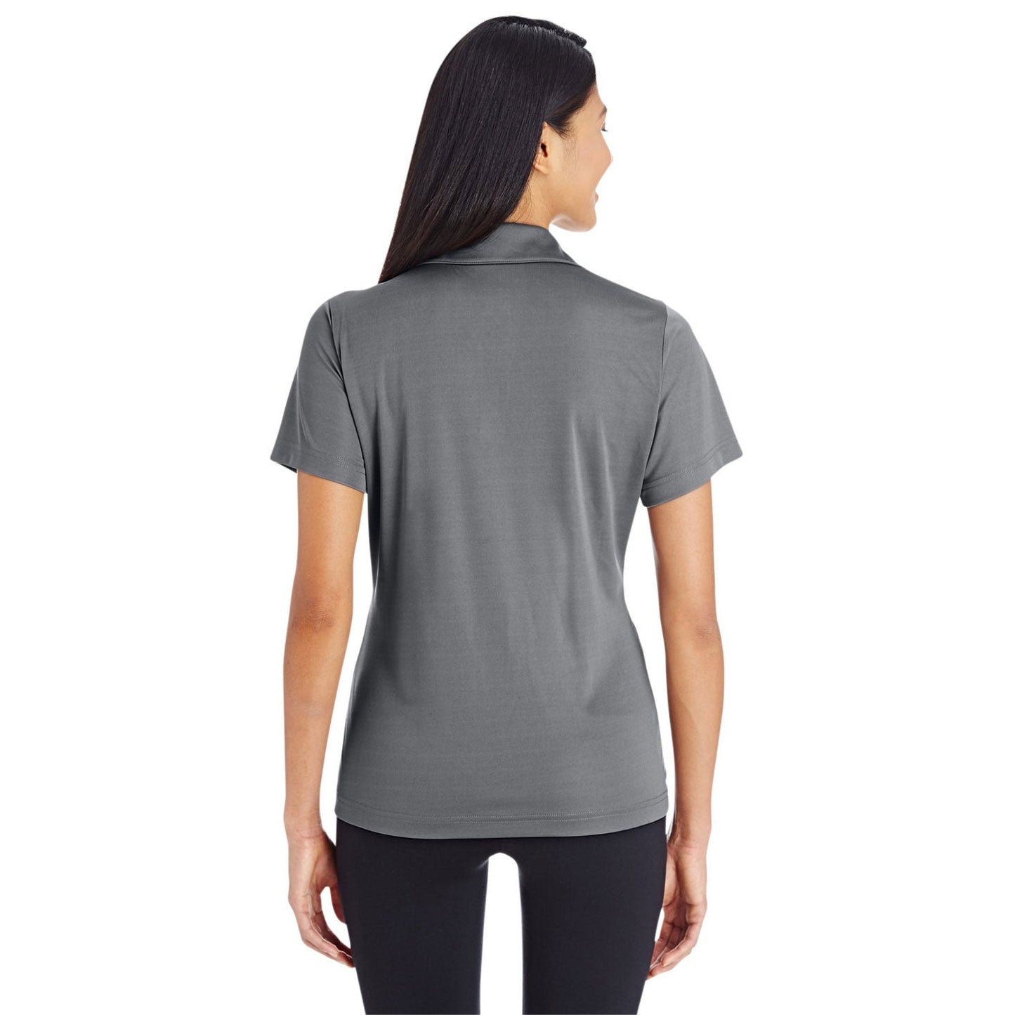 Black Performance Polo - Team 365 - Moisture-Wicking