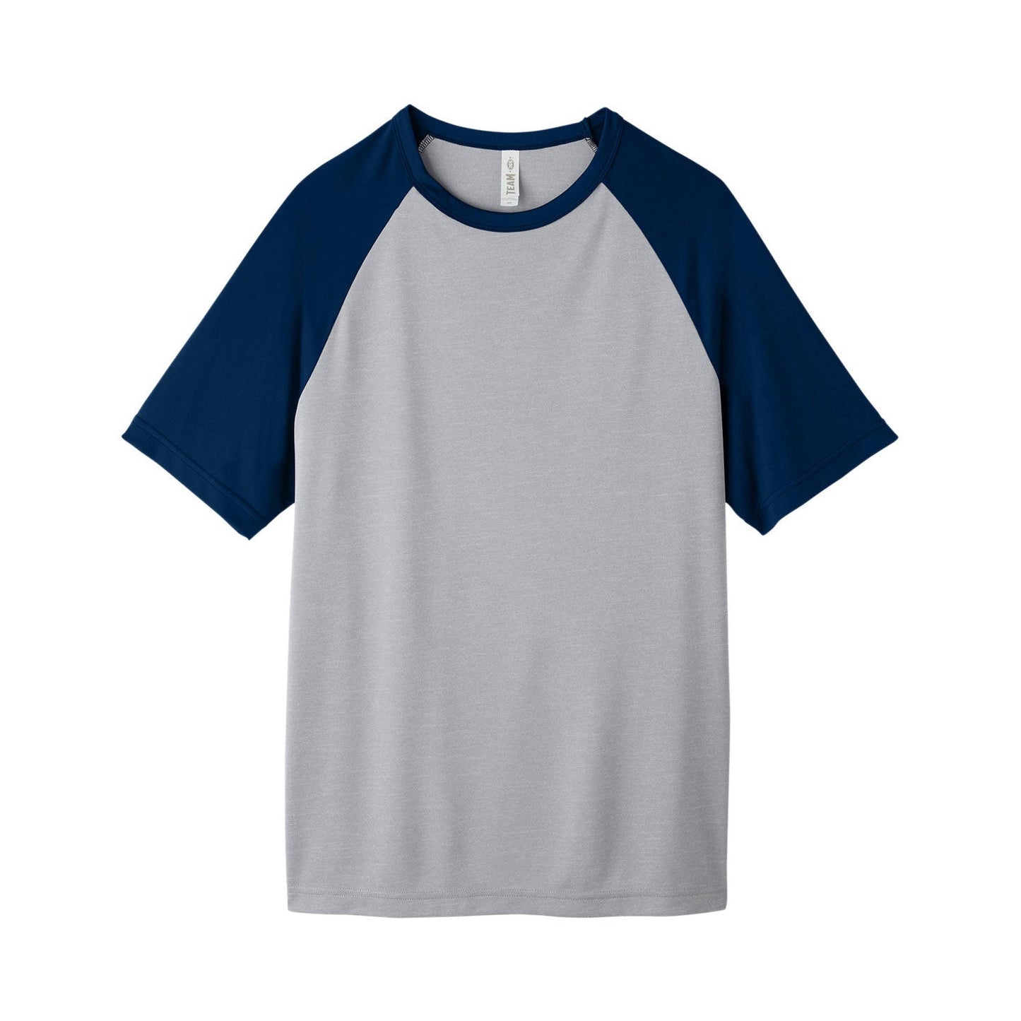 Athletic Heather T-Shirt - Team 365 - Colorblock Design