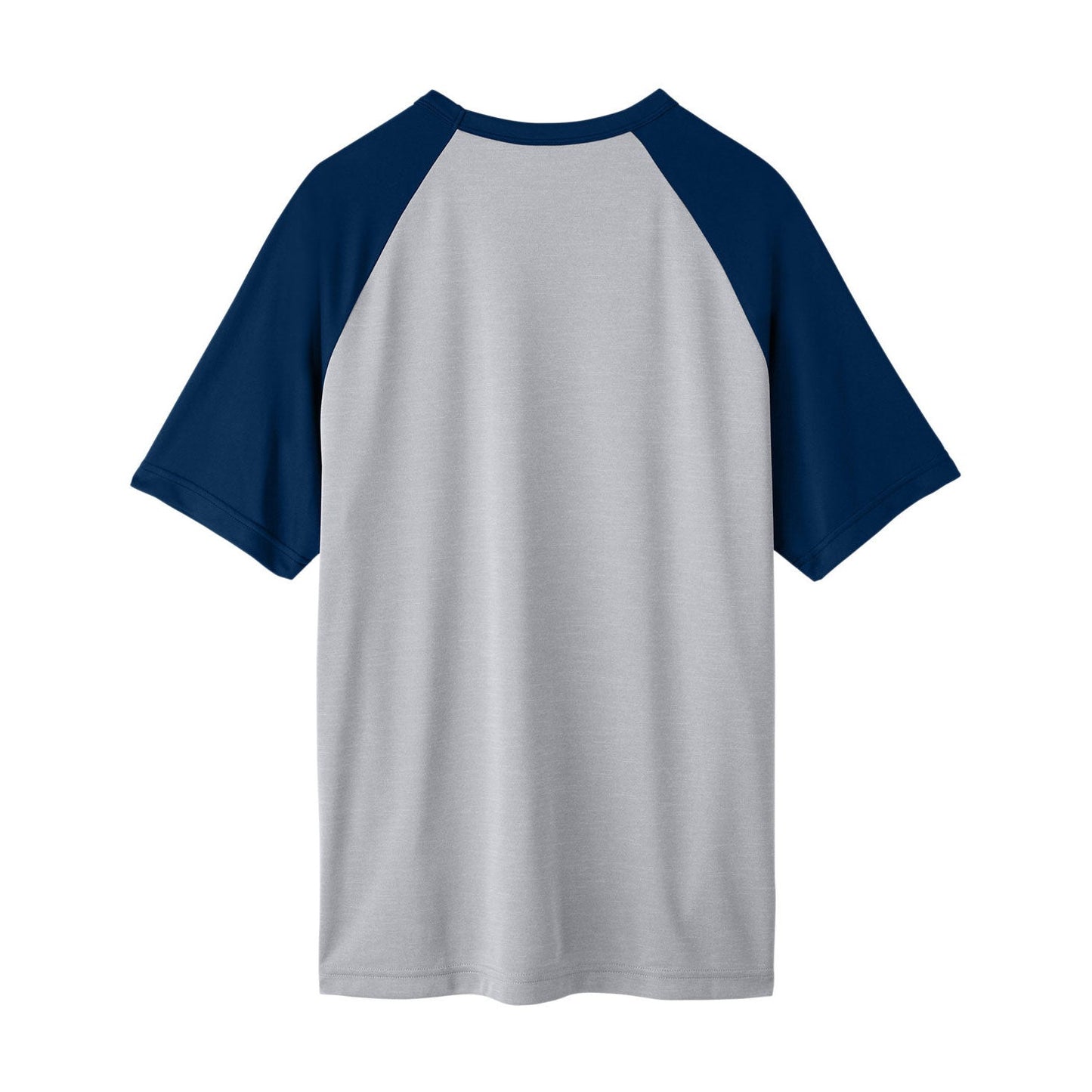 Athletic Heather T-Shirt - Team 365 - Colorblock Design