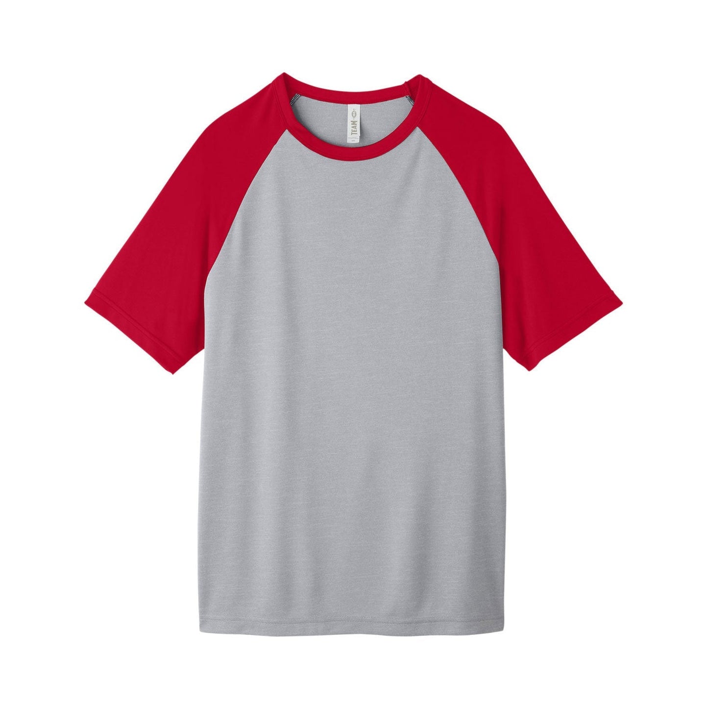 Athletic Heather T-Shirt - Team 365 - Colorblock Design