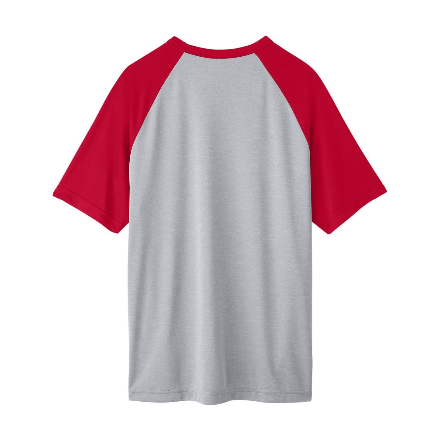 Athletic Heather T-Shirt - Team 365 - Colorblock Design