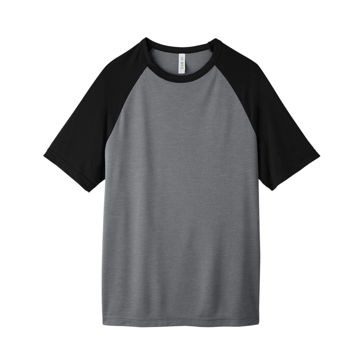Athletic Heather T-Shirt - Team 365 - Colorblock Design