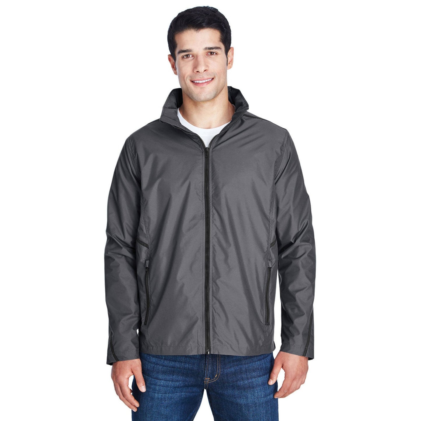 Black Jackets - Team 365 - Abrasion Resistant Shell - Stylish Outerwear