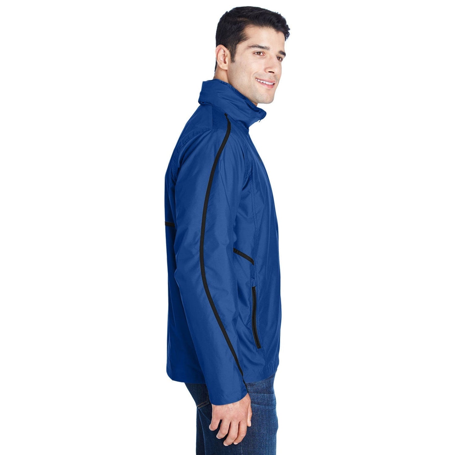 Black Jackets - Team 365 - Abrasion Resistant Shell - Stylish Outerwear