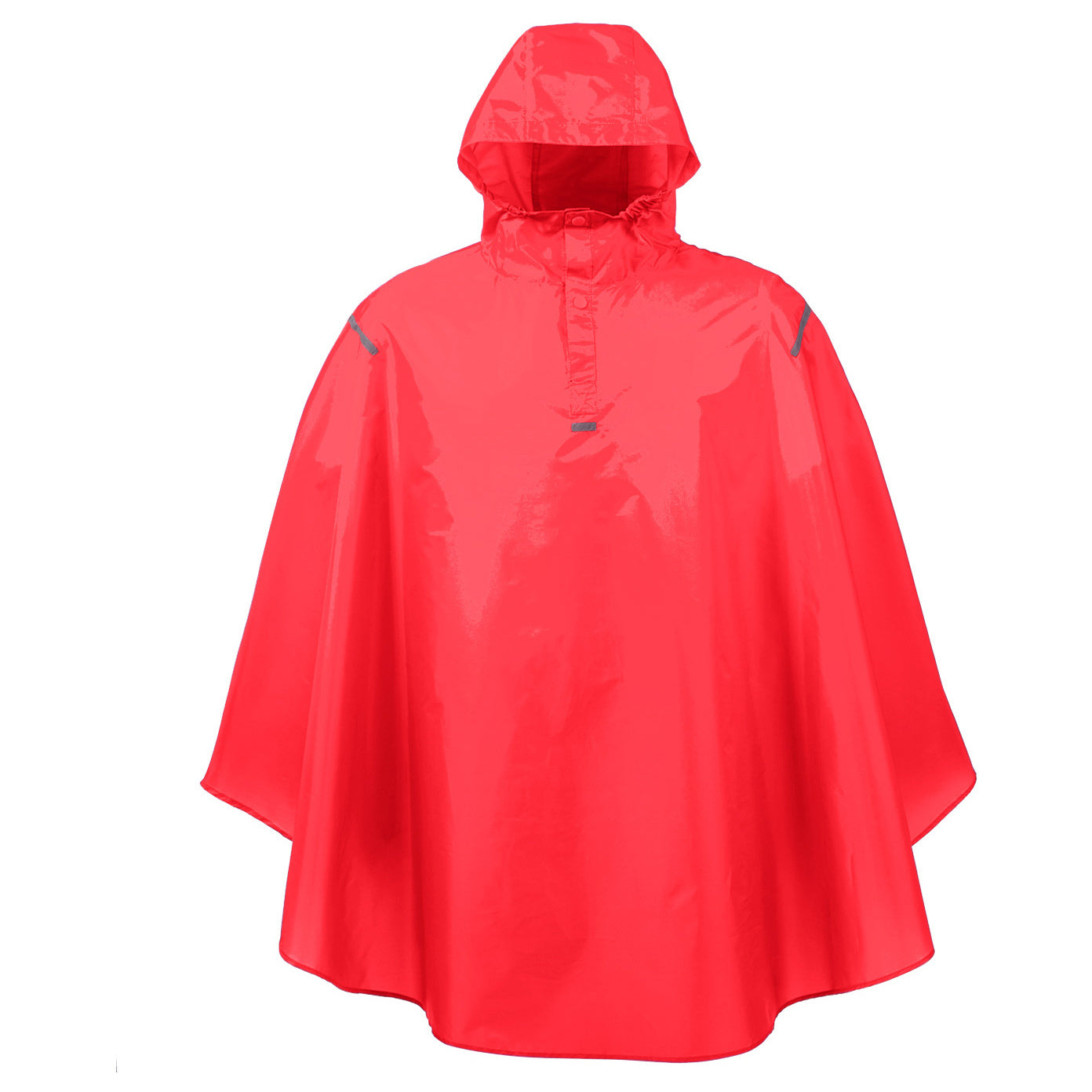 Black Ponchos - Team 365 - Packable Waterproof Design