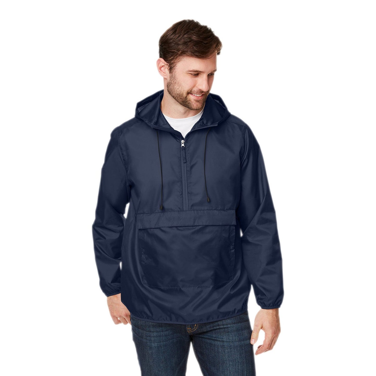 Black Jackets - Team 365 - Lightweight Anorak Packable