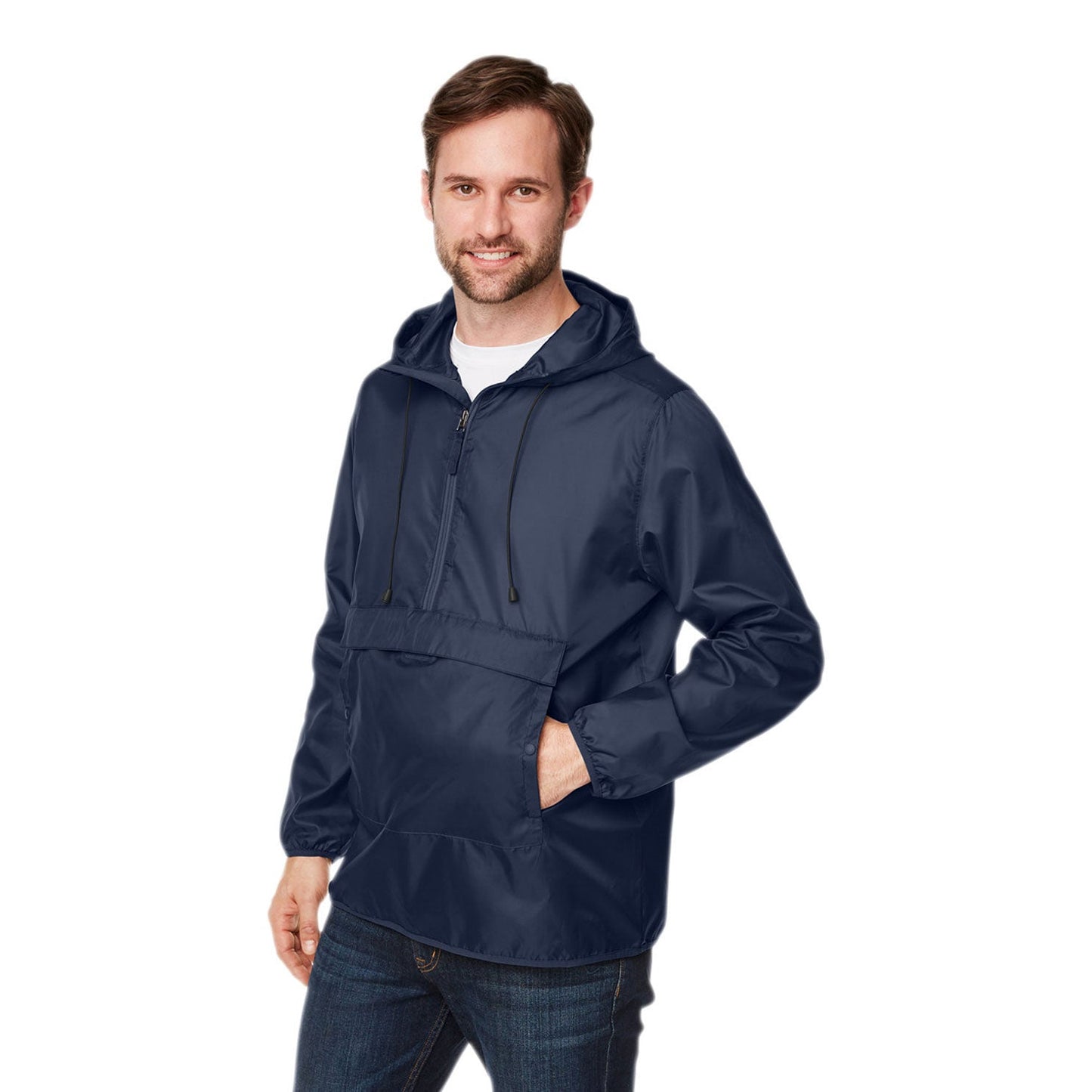 Black Jackets - Team 365 - Lightweight Anorak Packable