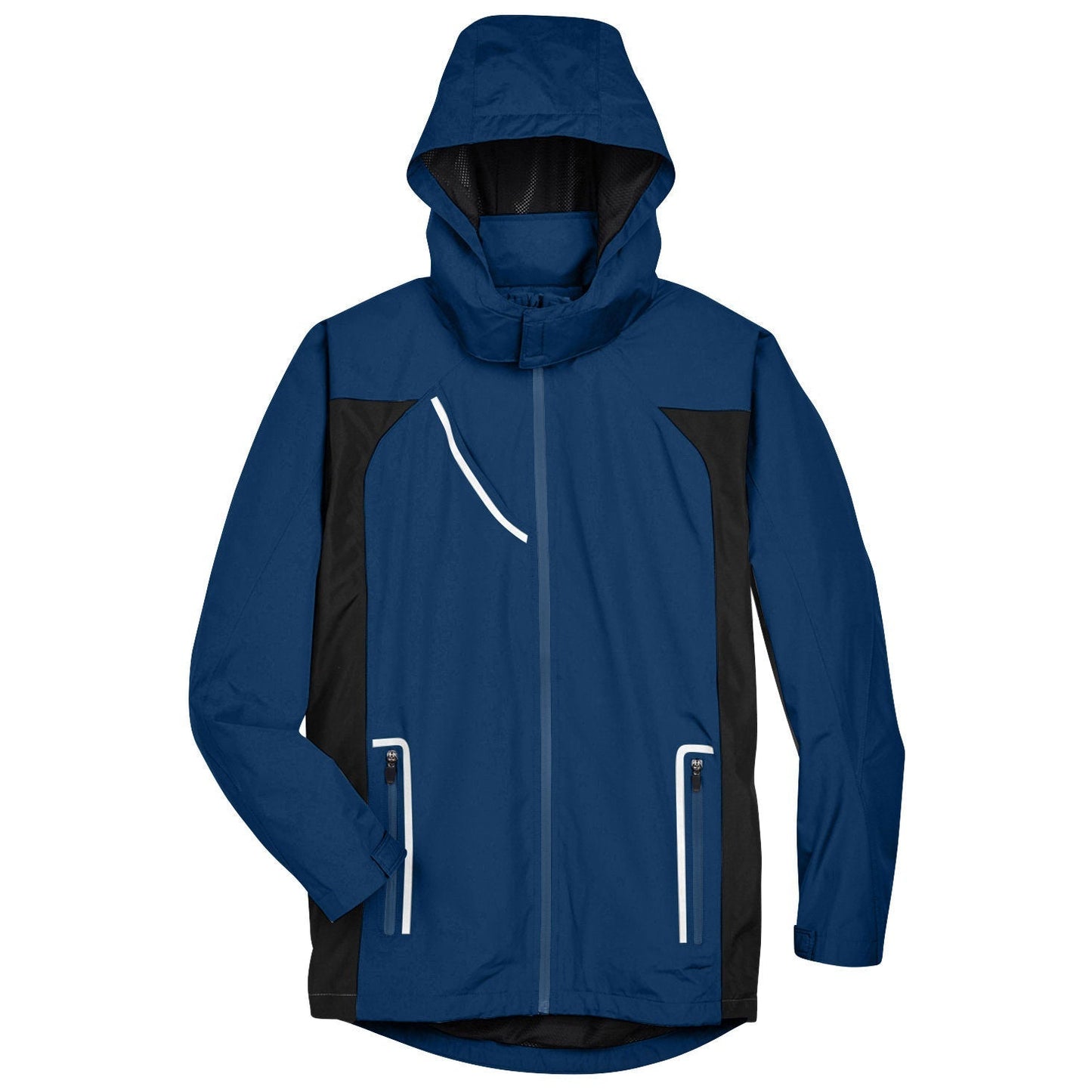 Black Waterproof Jacket - Team 365 - Durable Design