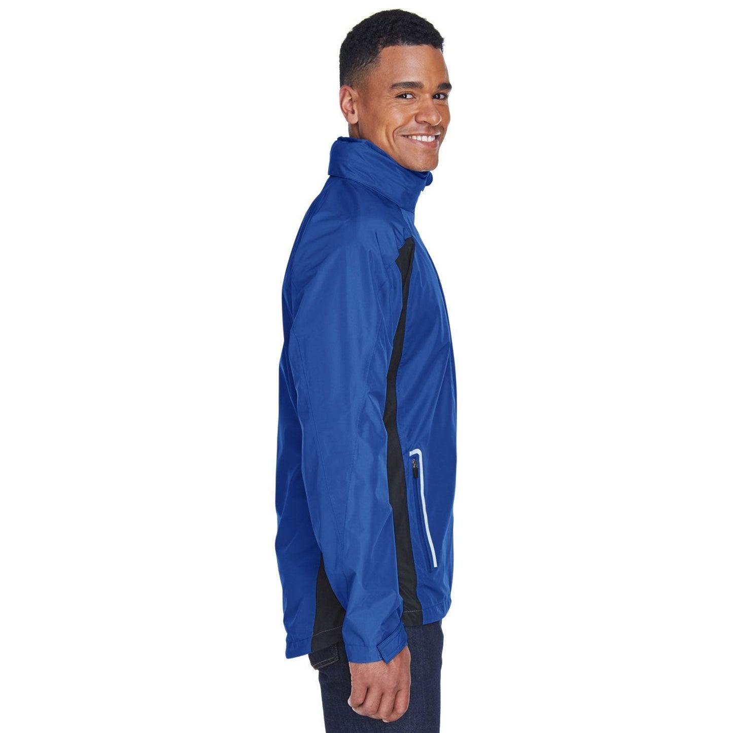 Black Waterproof Jacket - Team 365 - Durable Design
