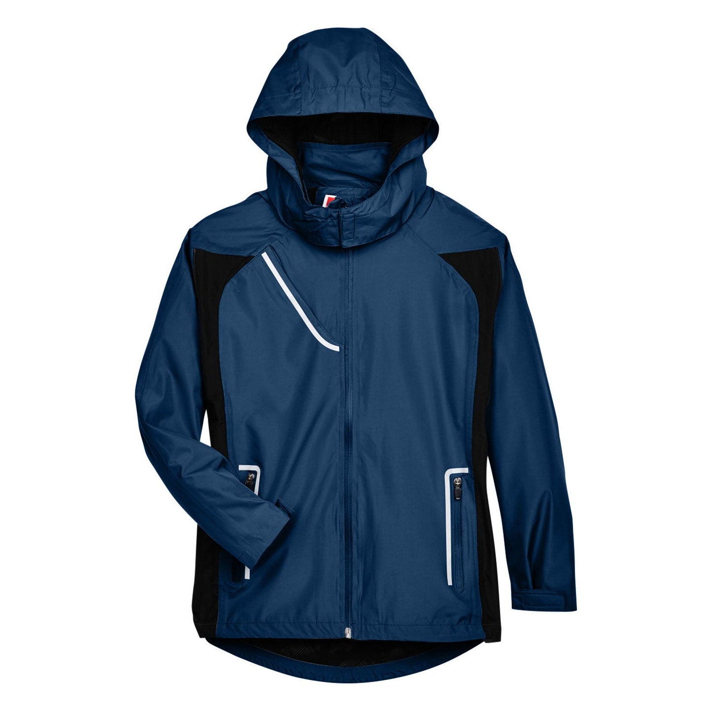 Black Waterproof Jacket - Team 365 - Stylish Design