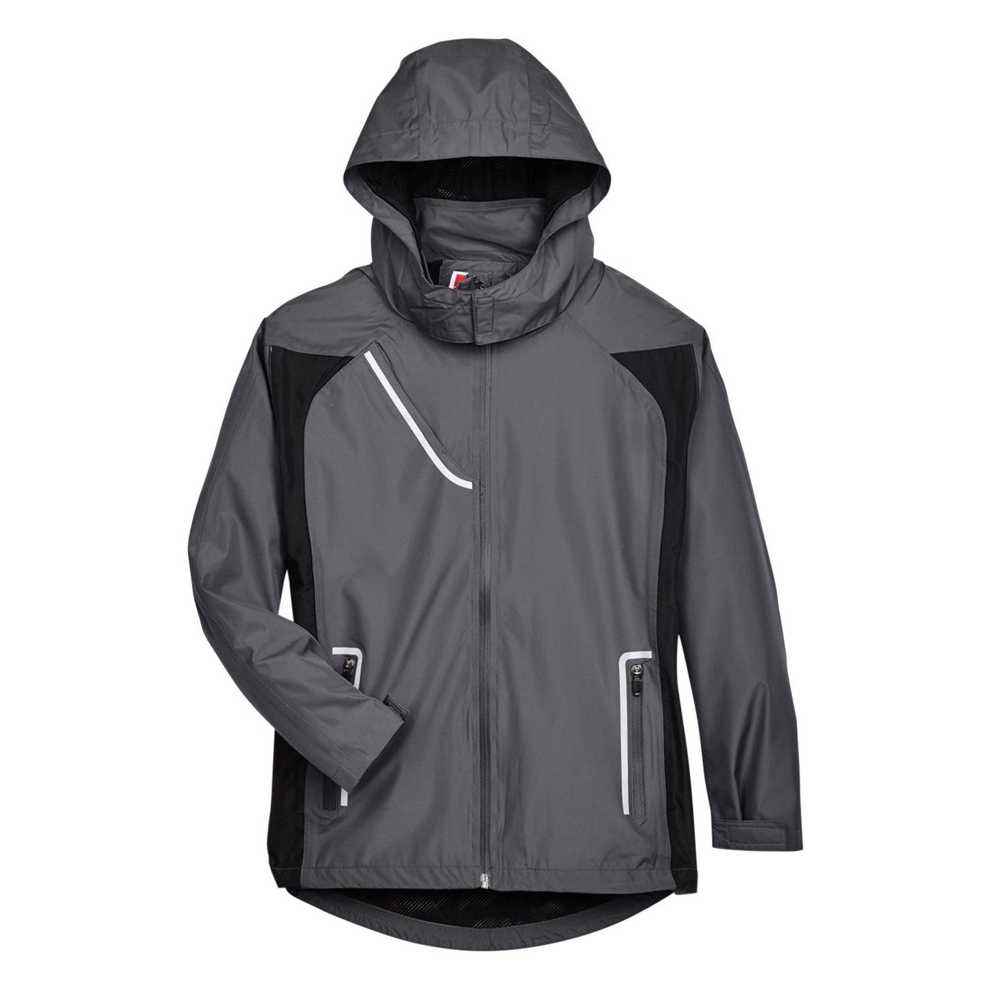 Black Waterproof Jacket - Team 365 - Stylish Design